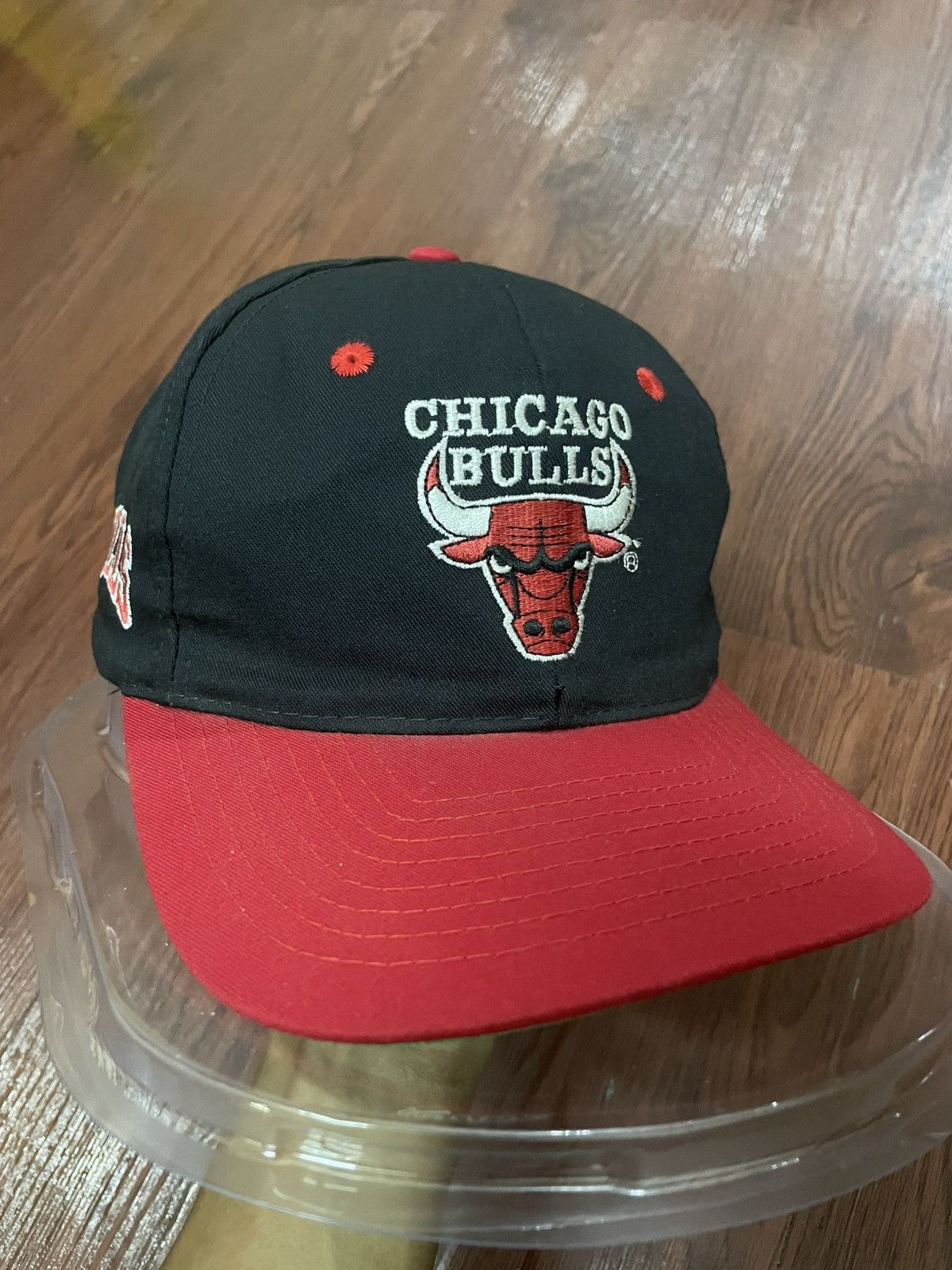 Vintage Vintage 90's Chicago Bulls Snapback Twin Enterprise NBA Size ONE SIZE - 1 Thumbnail