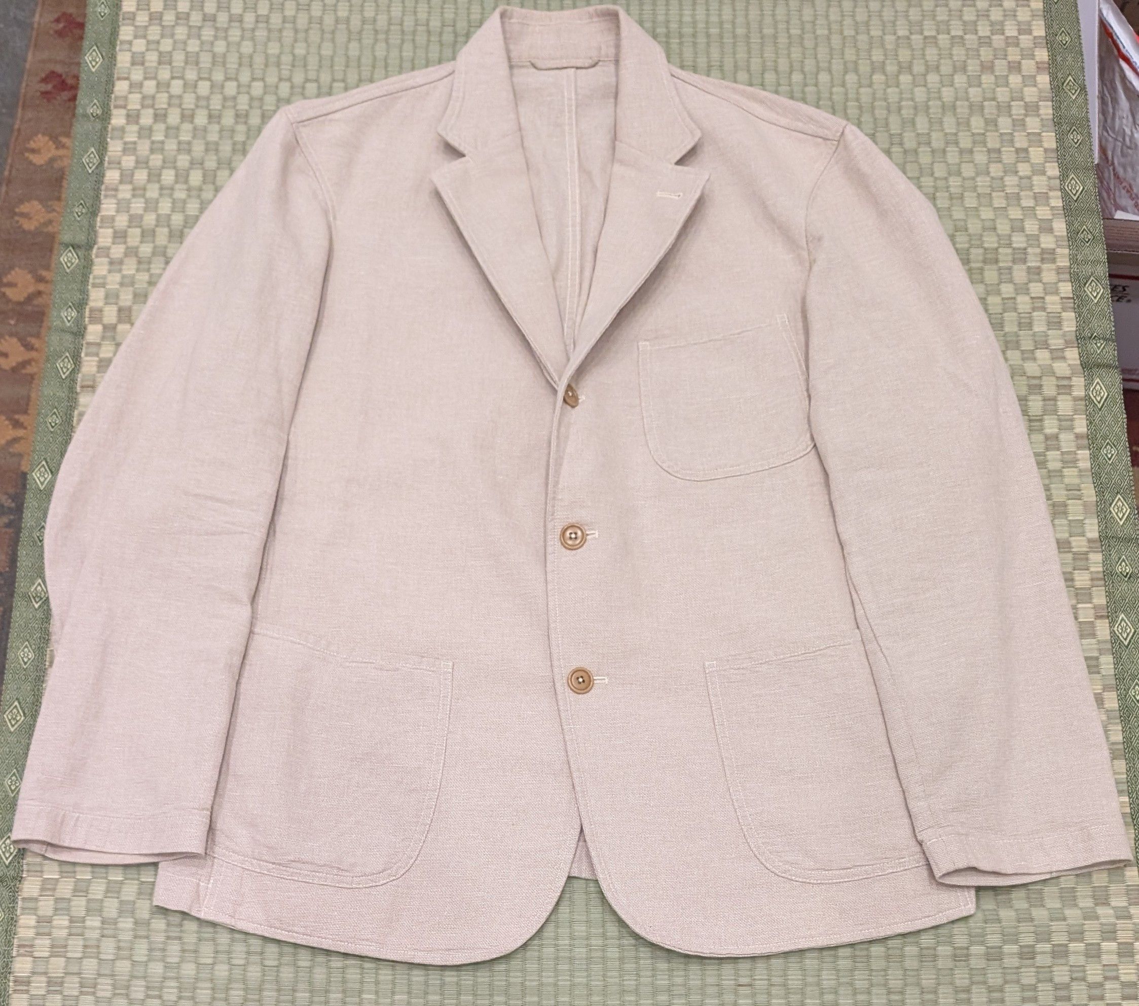 Buck Mason Buck Mason Cotton Linen Traveler Blazer Size US L / EU 52-54 / 3 - 1 Thumbnail