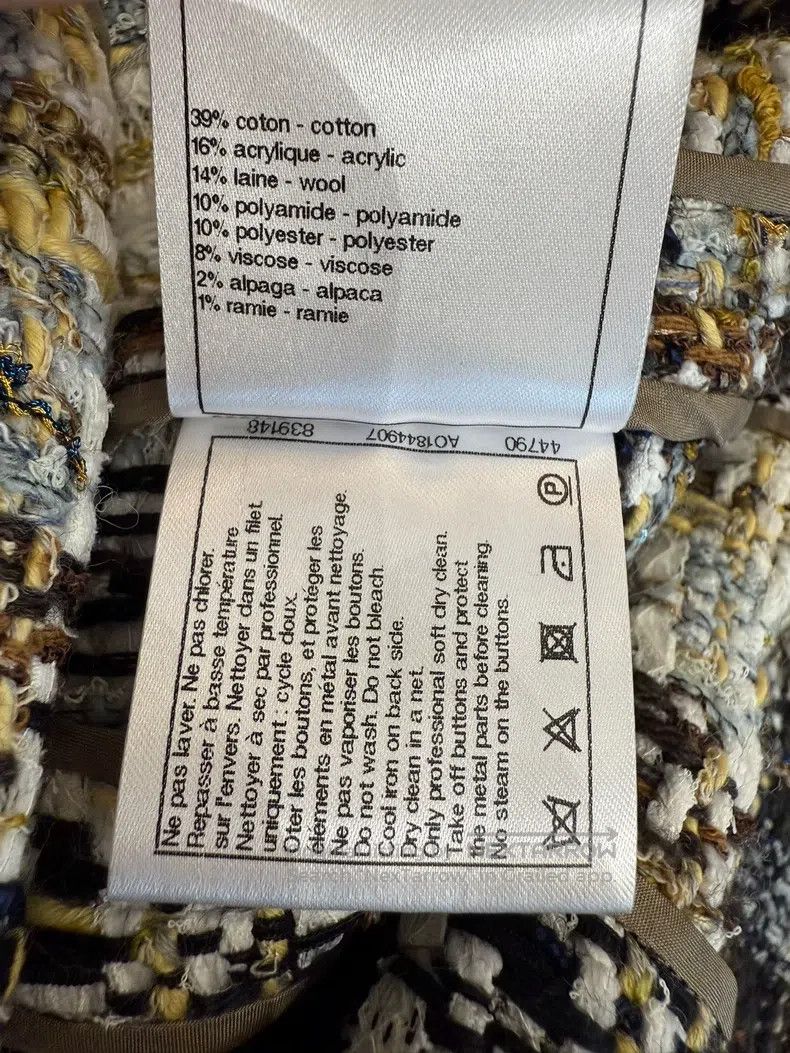 Chanel Chanel Classic tweed coat Size XXS / US 00 / IT 34 - 8 Thumbnail