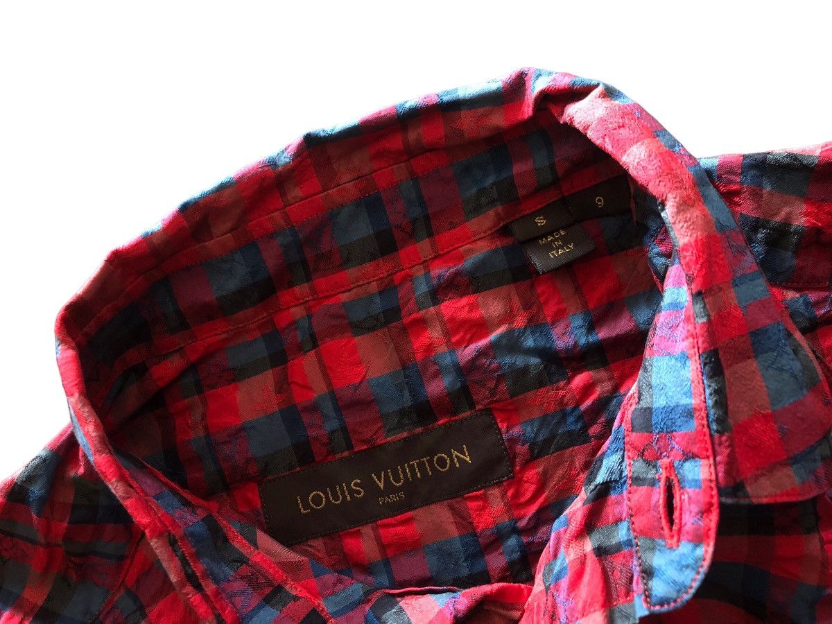 Louis Vuitton LOUIS VUITTON 2013 KIM JONES Silk Monogram Shirt Size US S / EU 44-46 / 1 - 7 Thumbnail