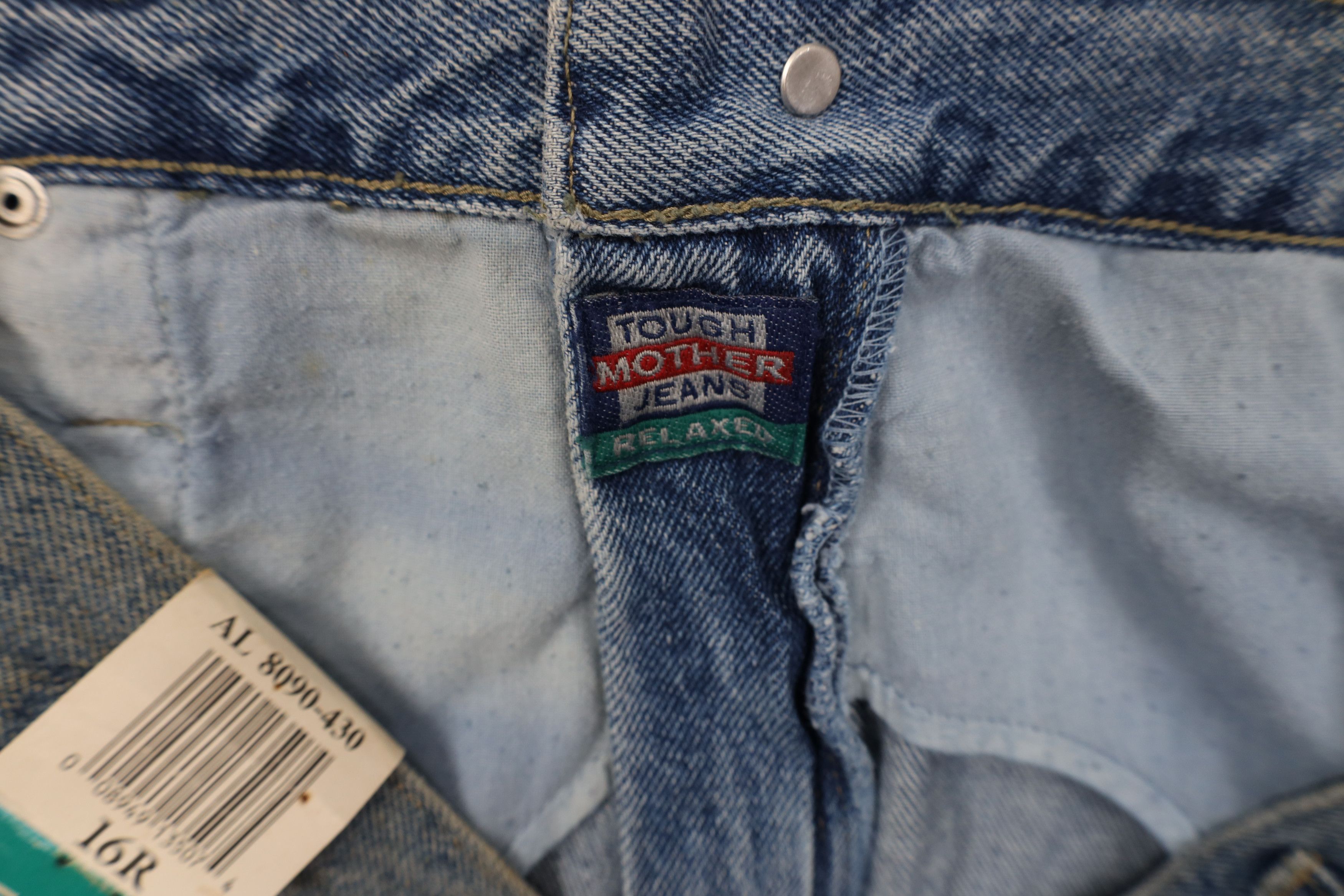Columbia Deadstock Vintage 90s Columbia Fit Tapered Leg Denim Jeans Size 38" / US 16 / IT 52 - 9 Thumbnail