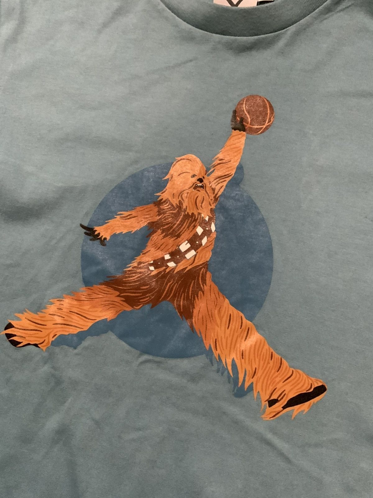 Star Wars Project X Spoofs Chewbacca Star Wars Jordan MJ Dunk T-Shirt Size US XS / EU 42 / 0 - 5 Thumbnail