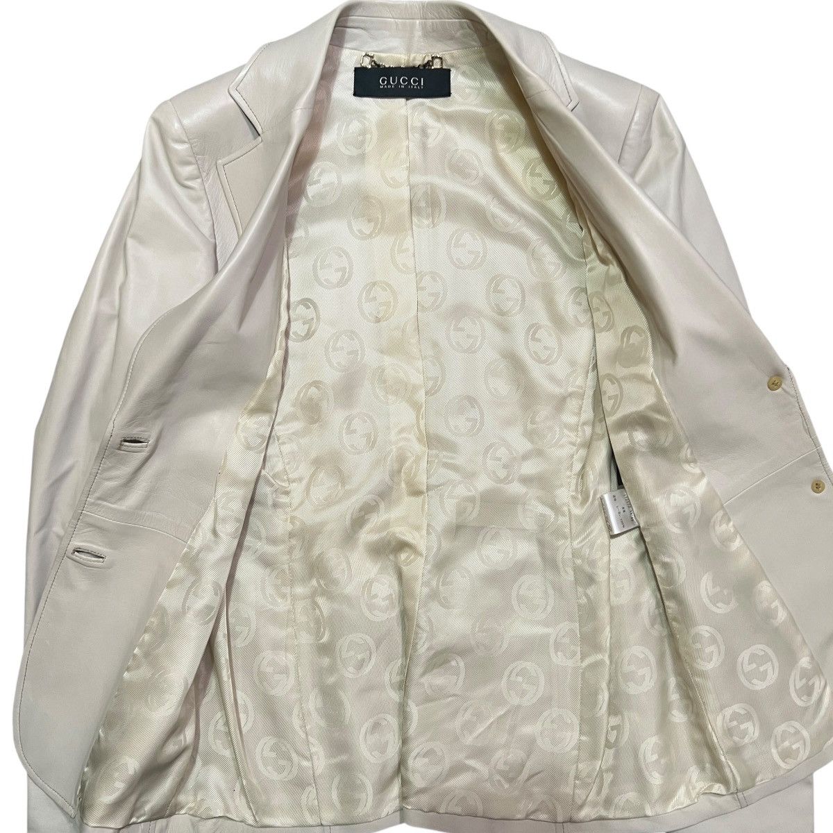 Gucci GUCCI Tom Ford Era Horsebit Sheepskin Leather Jacket Size M / US 6-8 / IT 42-44 - 5 Thumbnail