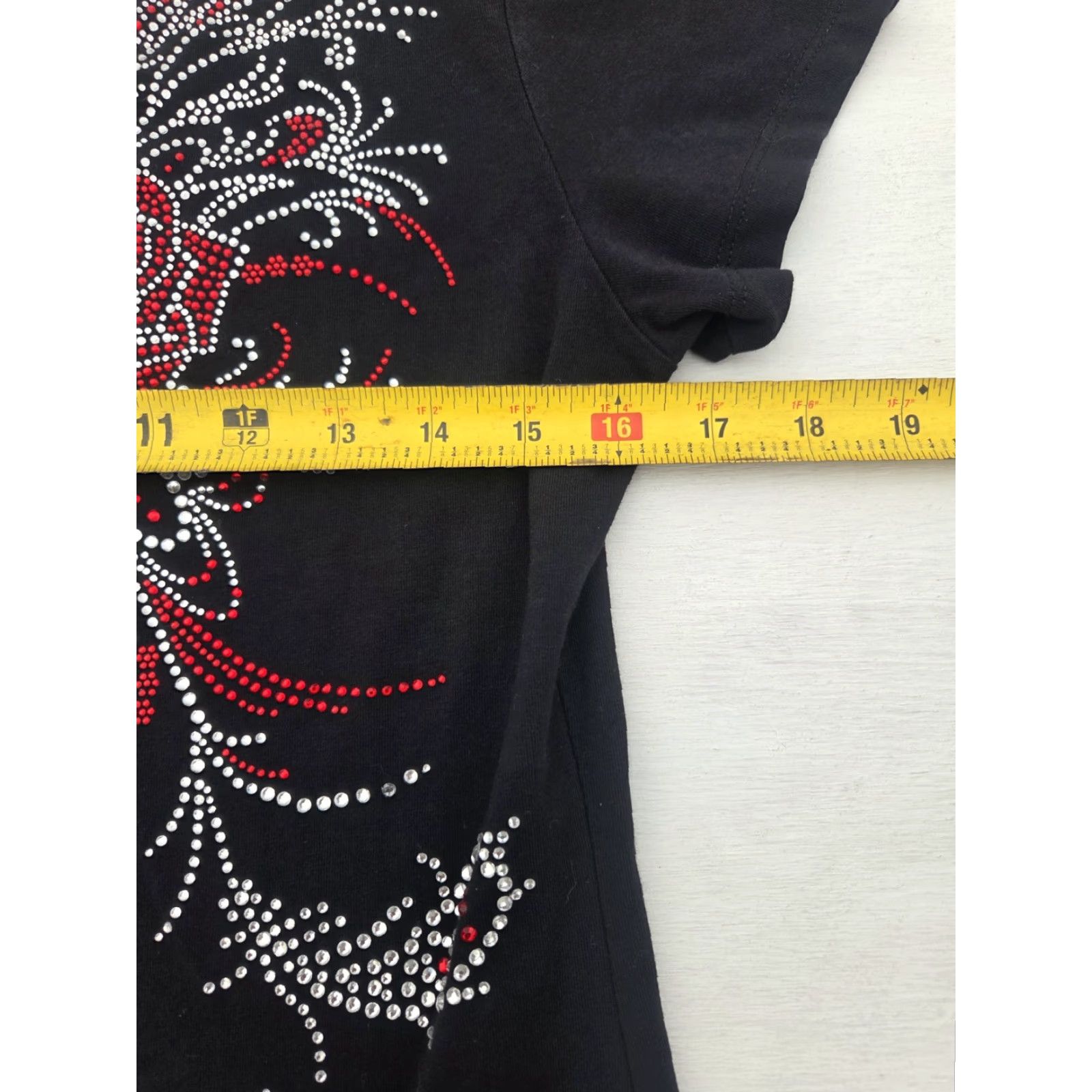 Vintage VINTAGE Bike Week Daytona Beach T Shirt Womens XL Biker Clothing Company Rhinestone READ Size XL / US 12-14 / IT 48-50 - 7 Thumbnail