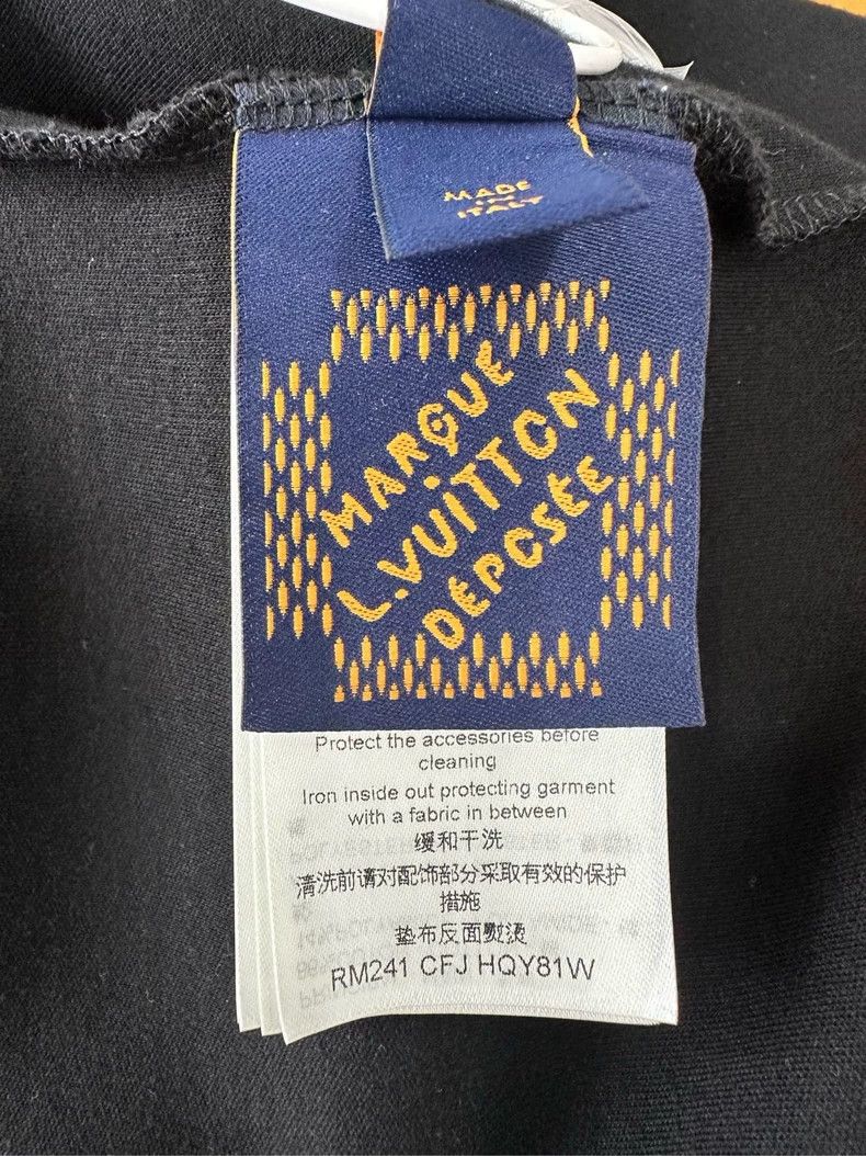 Louis Vuitton Louis Vuitton Black beaded zip embroidered monogram jacket Size US L / EU 52-54 / 3 - 4 Thumbnail
