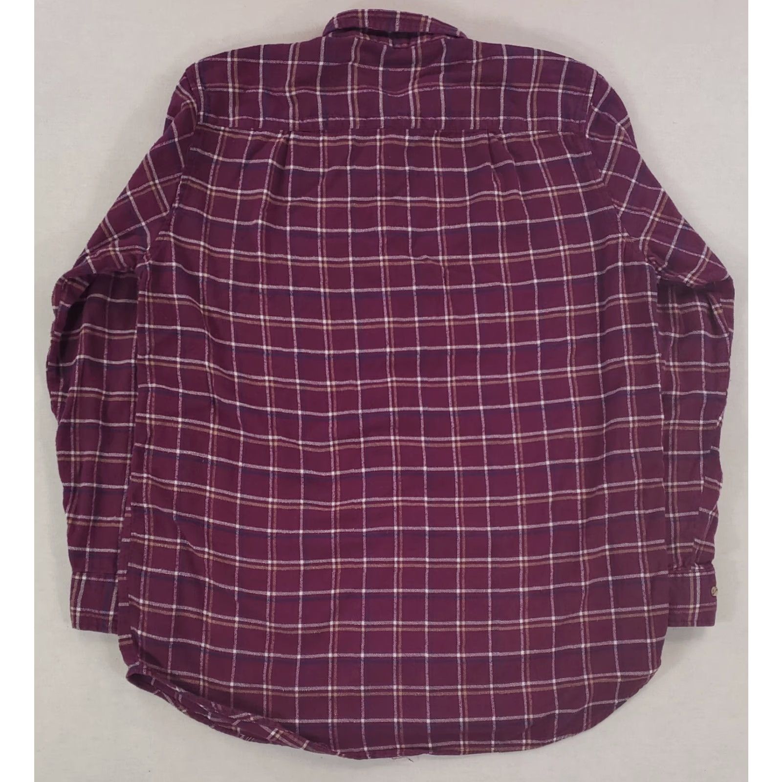 Sears Sears VTG 90s Flannel Plaid The Mens Store Purple Check Plaid Mens L Tall Shirt Long Sleeve Array Size US L / EU 52-54 / 3 - 4 Thumbnail