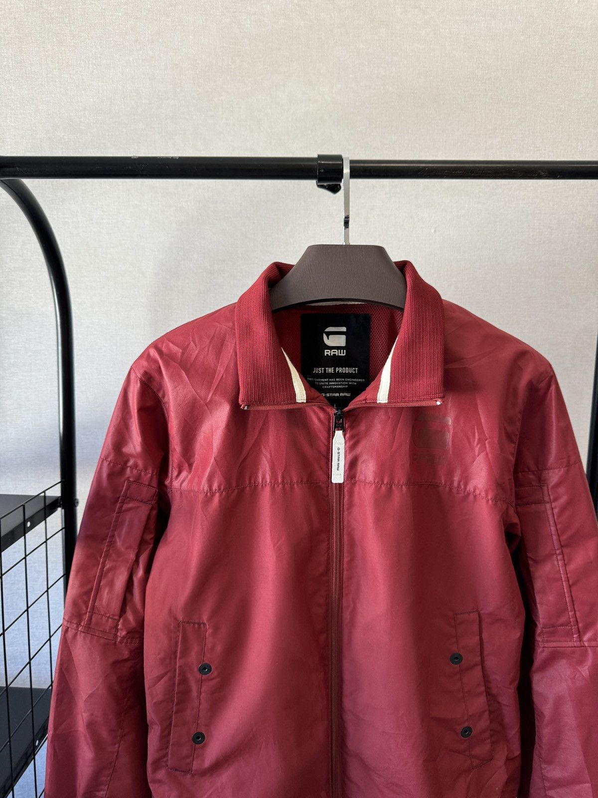 G-Star G-STAR RAW Nancor Vest Mens L Windbreaker Jacket Bomber Mesh Size US L / EU 52-54 / 3 - 8 Thumbnail