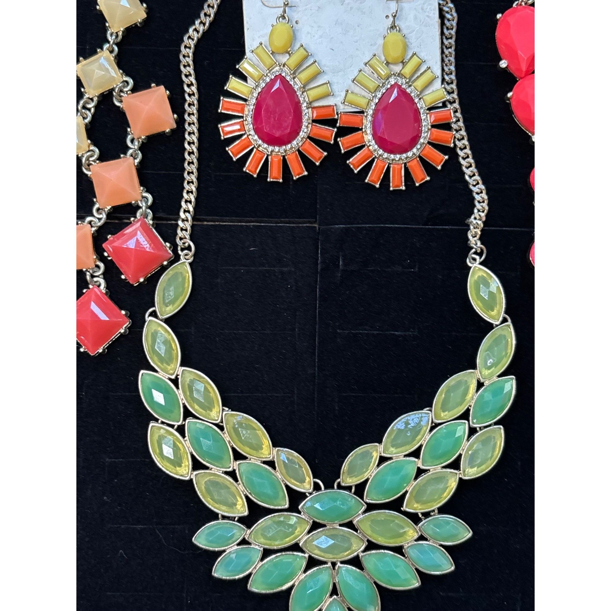 Other Bold Statement Necklace jewelery lot & Earring Set Multicolo Size ONE SIZE - 11 Thumbnail