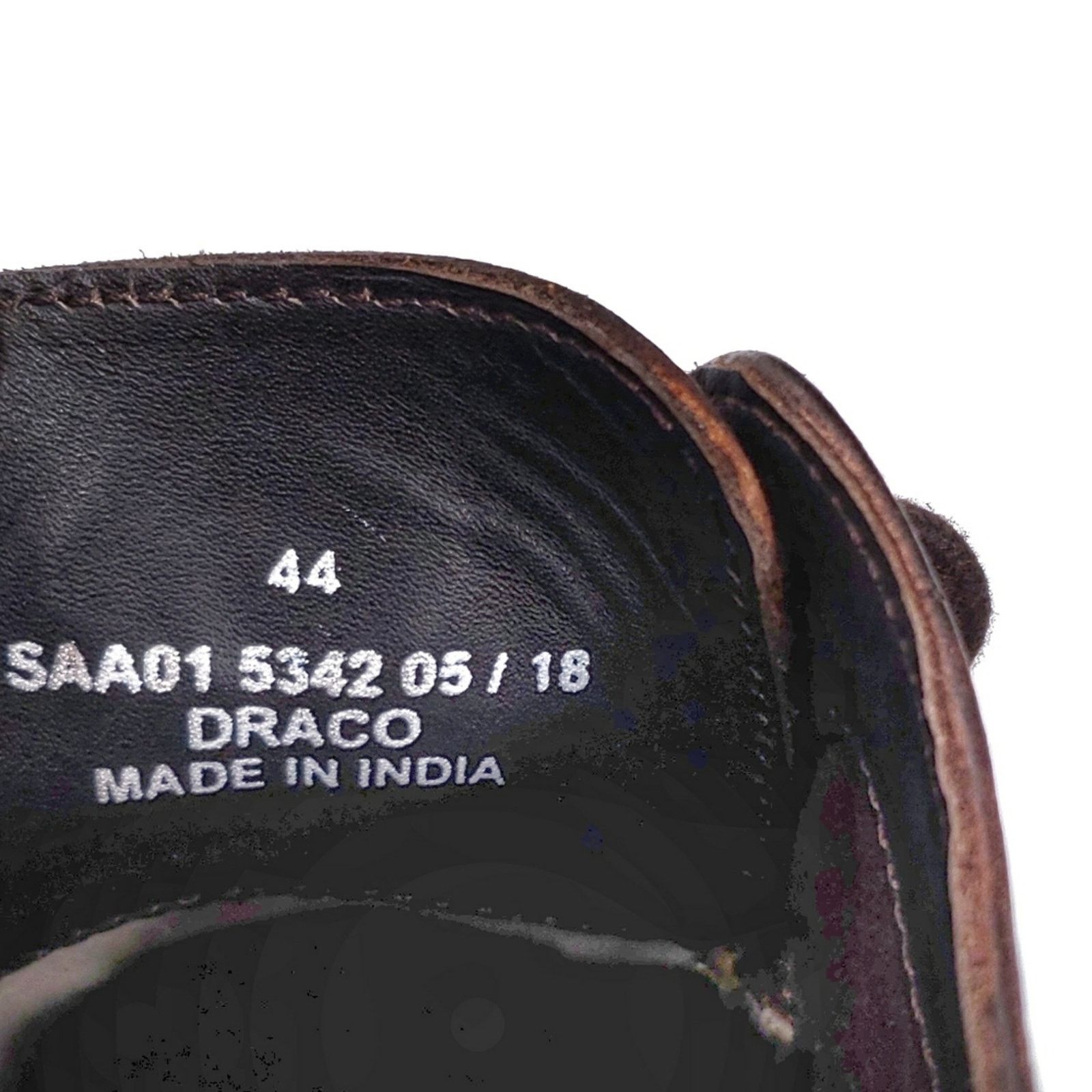 Base London Base London Draco Derby Shoes in Brown Leather Size US 11 / EU 44 - 7 Thumbnail