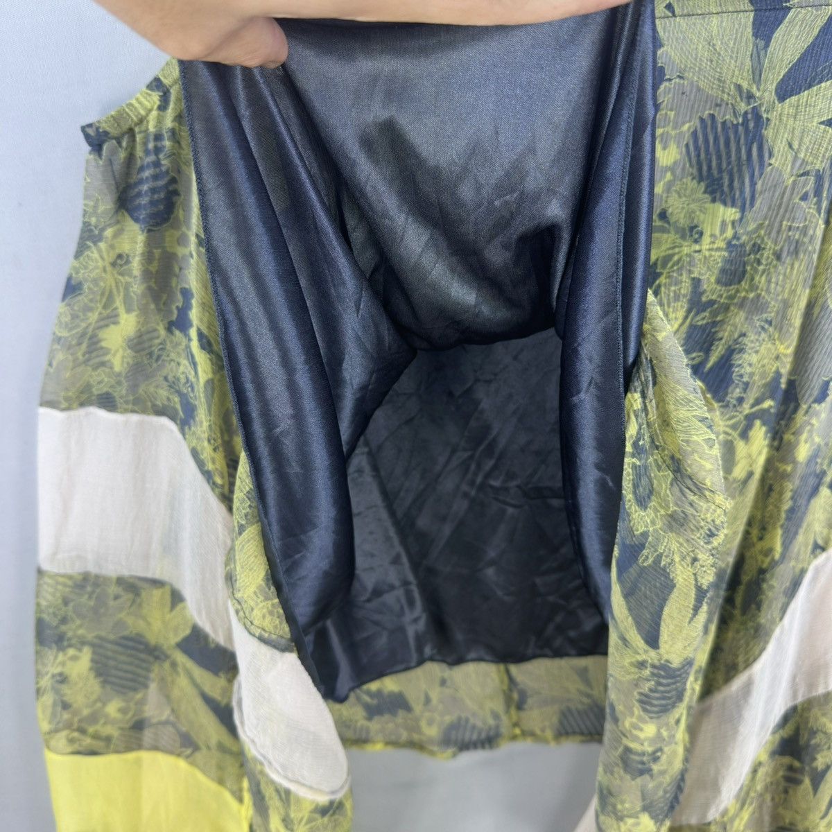 Diesel Diesel Sheer Silk Asymmetrical Cape/Skirt Size ONE SIZE - 8 Thumbnail