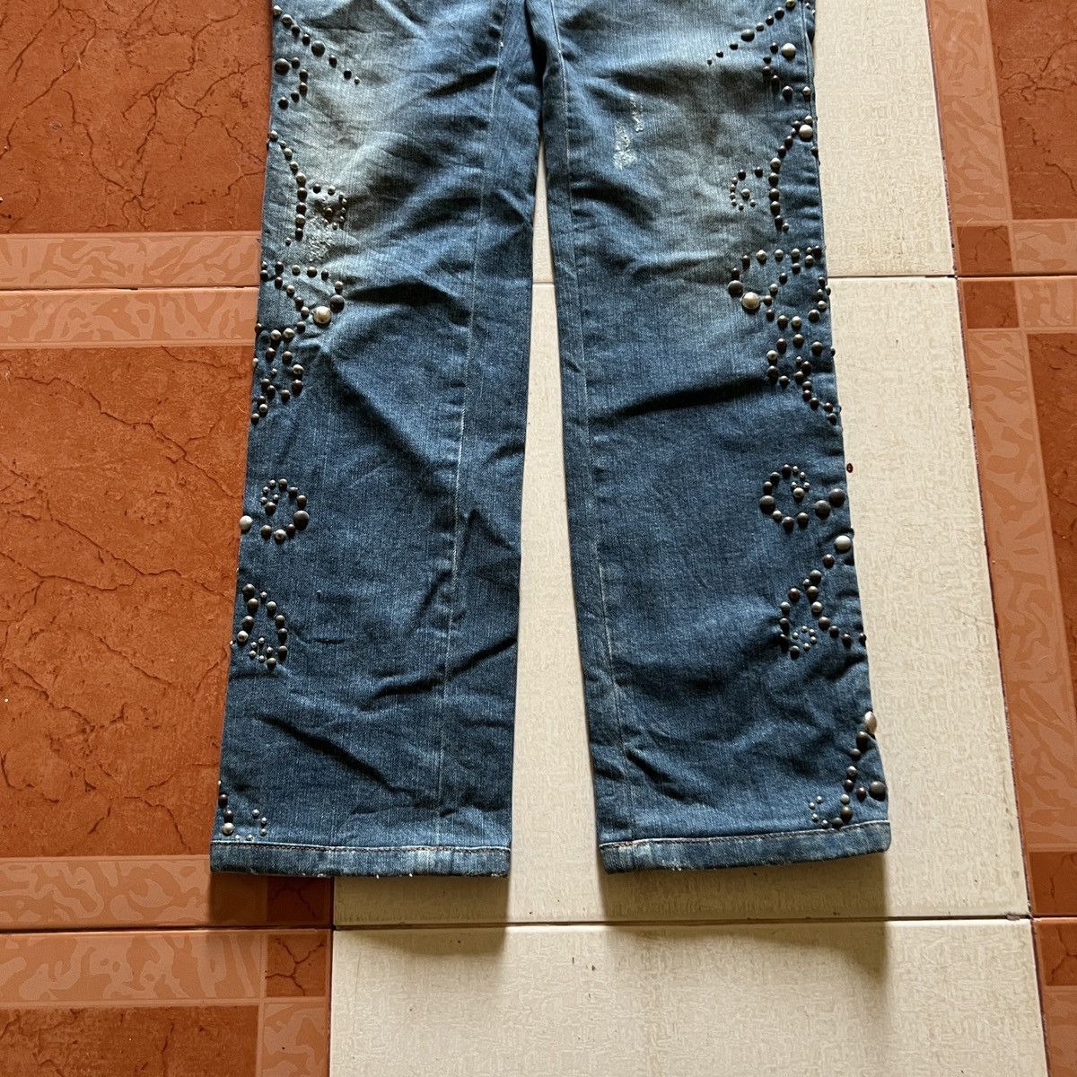 Other D&G Low Waist Studded Stretch Jeans Size 26" / US 2 / IT 38 - 16 Thumbnail