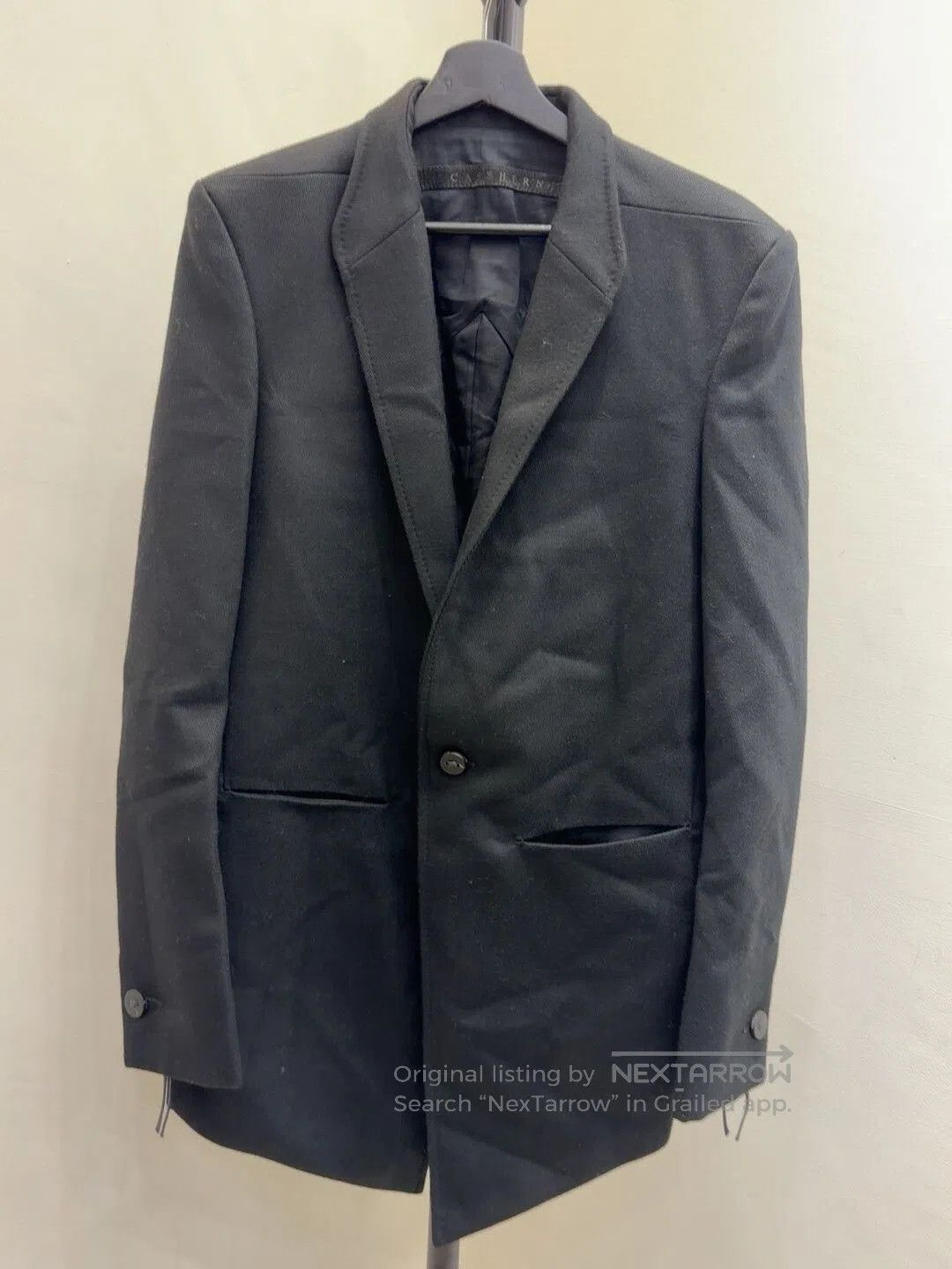 Japanese Brand Classic Black Suit Jacket for Spring and Autumn. Size US M / EU 48-50 / 2 - 1 Thumbnail