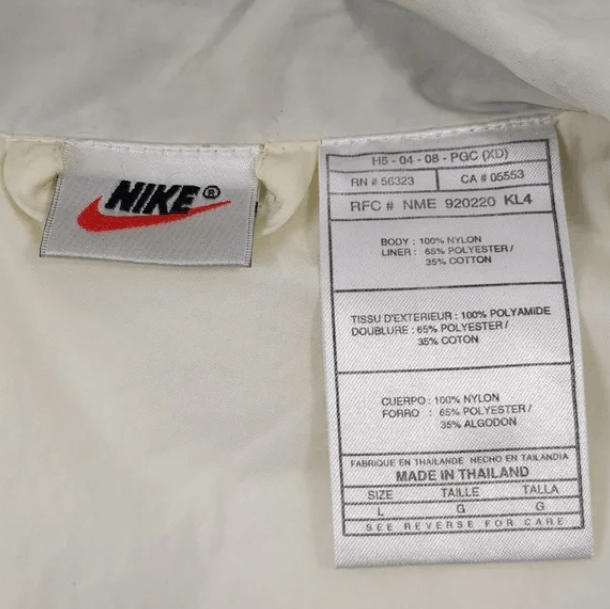 Nike Vintage 90's Nike Track Jacket Size Large Size US L / EU 52-54 / 3 - 5 Thumbnail