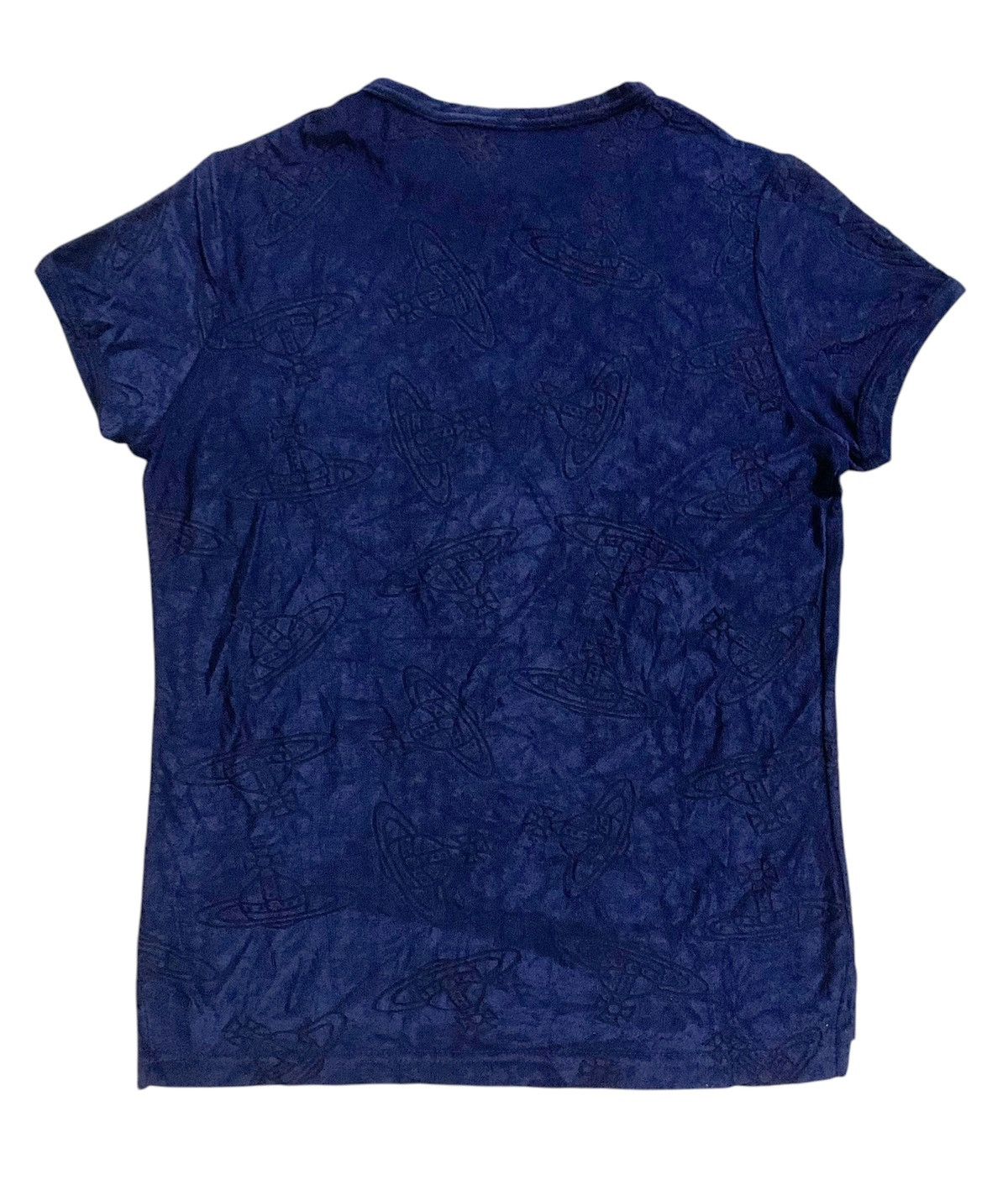 Vivienne Westwood 💥Vivienne Westwood Ocean Rayon Monogram Shirt Size S / US 4 / IT 40 - 5 Thumbnail