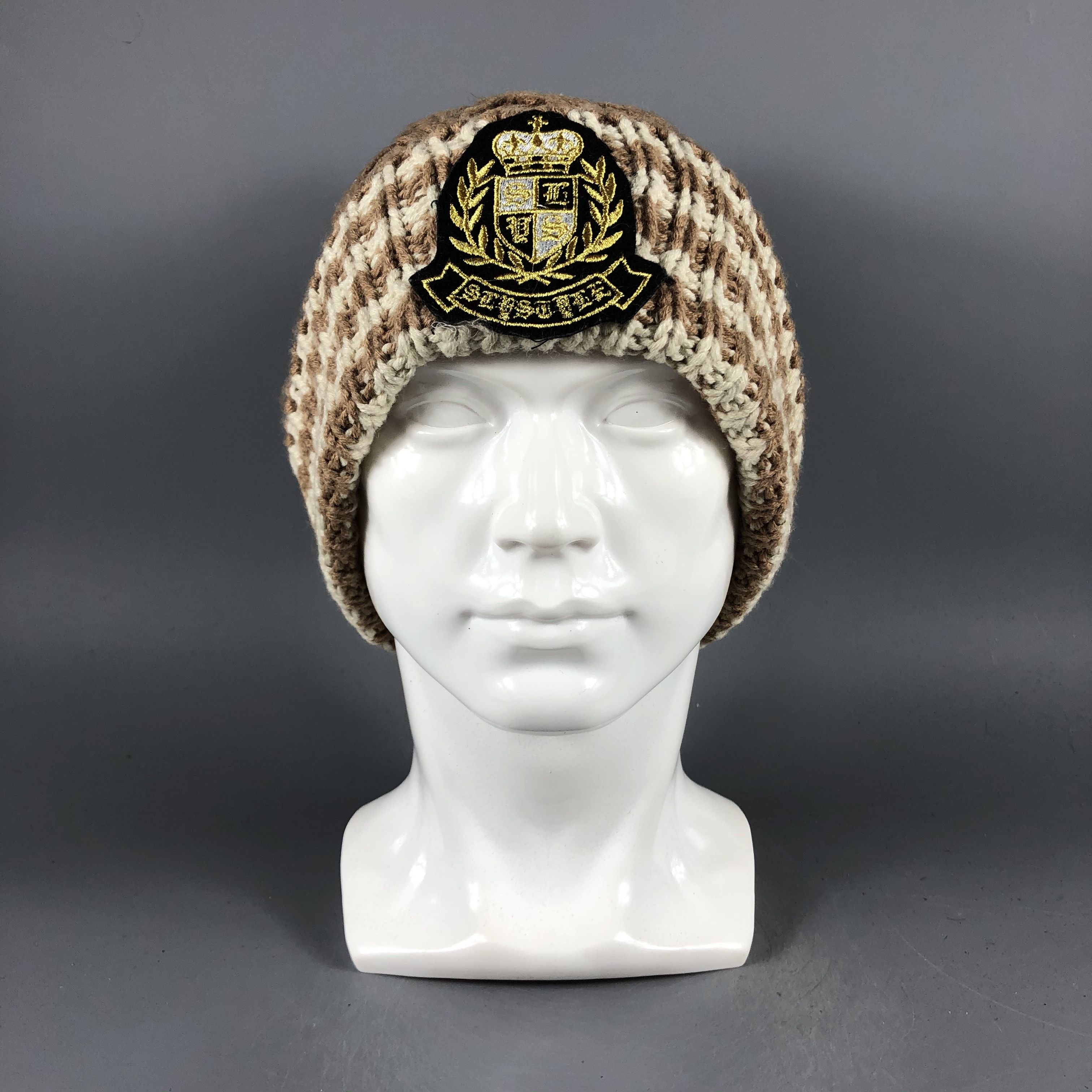 Japanese Brand × Vintage Ank Rouge Knit Beanie Snow Hat Snow Cap -D1014 Size ONE SIZE - 9 Thumbnail
