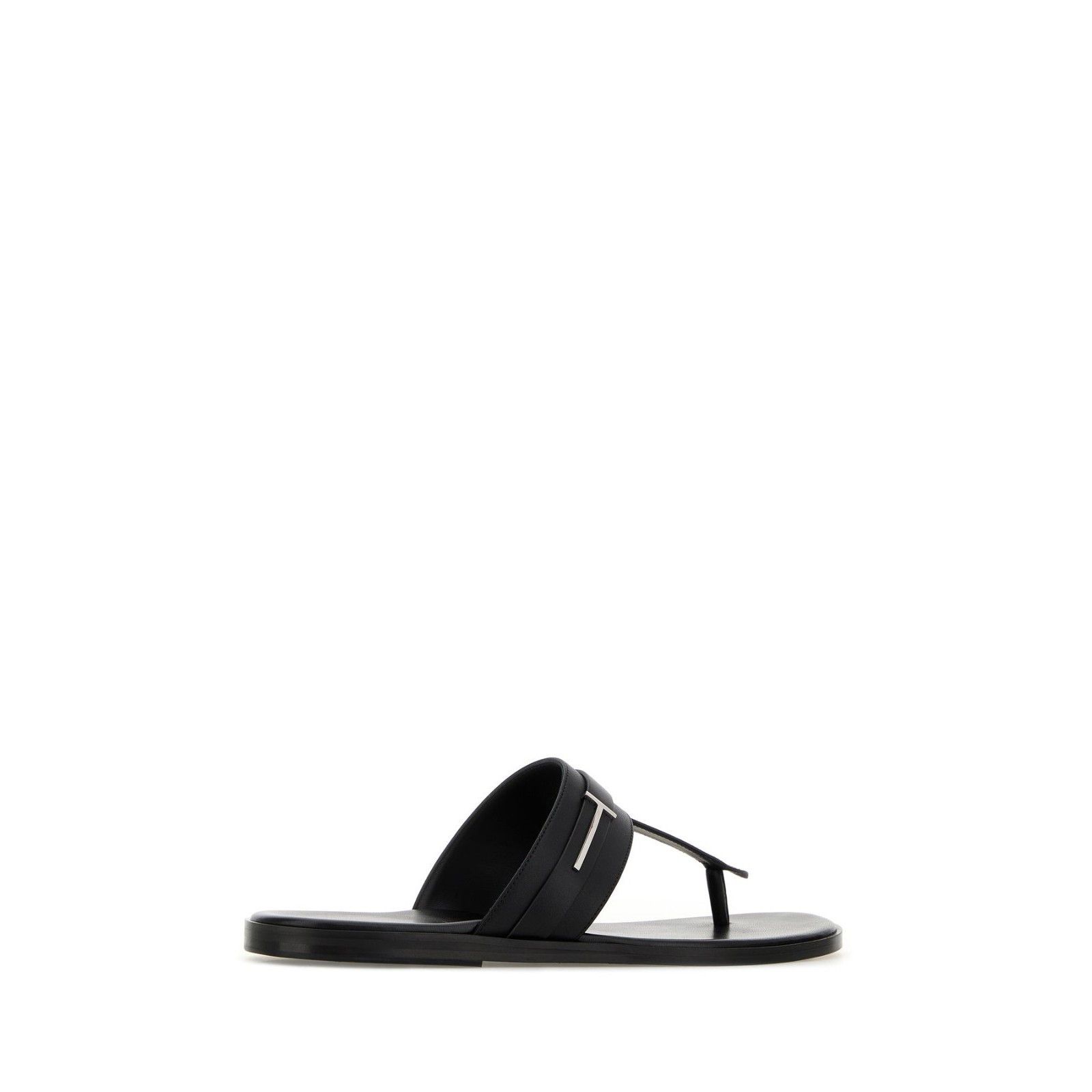 Tom Ford TOM FORD Black Leather Thong Sandals New & Authentic (Men's Size US 8 / EU 41 - 3 Thumbnail