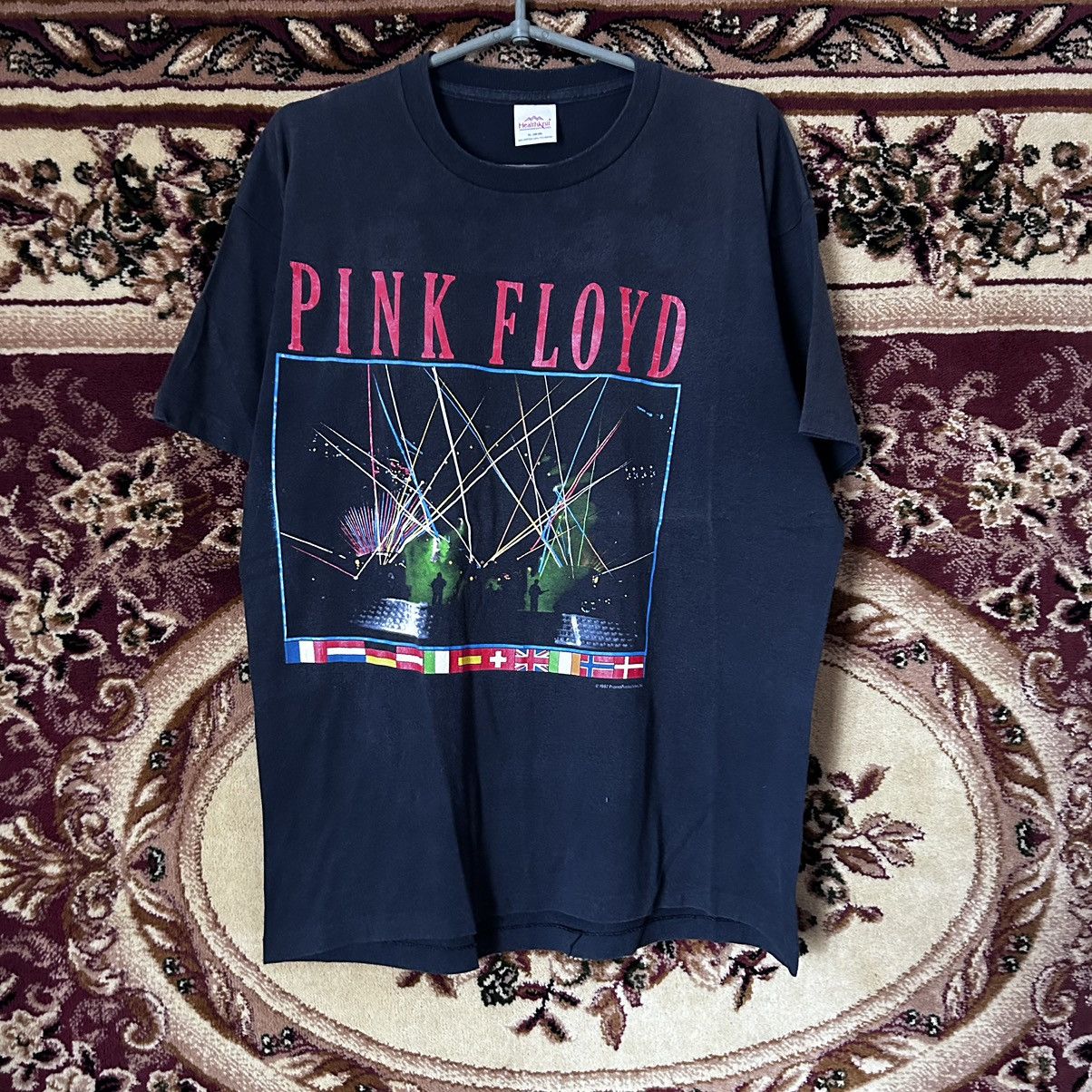 Band Tees × Pink Floyd × Vintage Vintage 1987 Pink Floyd A Momentary Lapse Of Reason T-Shirt Size US XL / EU 56 / 4 - 1 Thumbnail