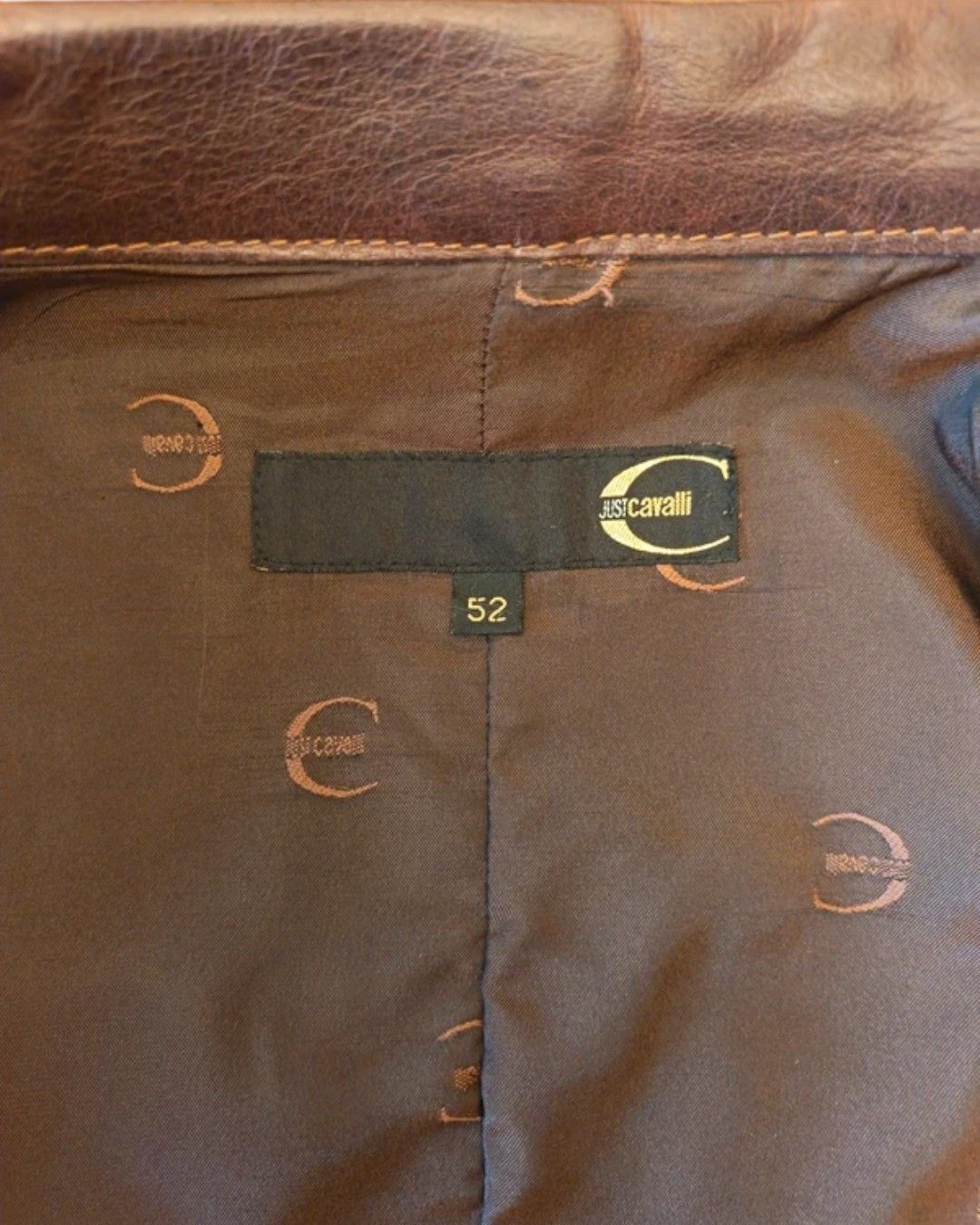 Roberto Cavalli ARCHIVE PONY HAIR LEATHER HEAVY COAT Size US L / EU 52-54 / 3 - 5 Thumbnail