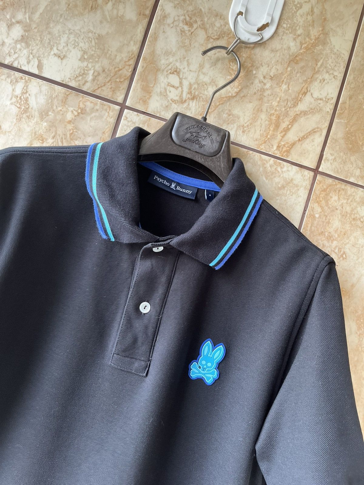 Psycho Bunny Psycho Bunny black polo Size US M / EU 48-50 / 2 - 2 Thumbnail