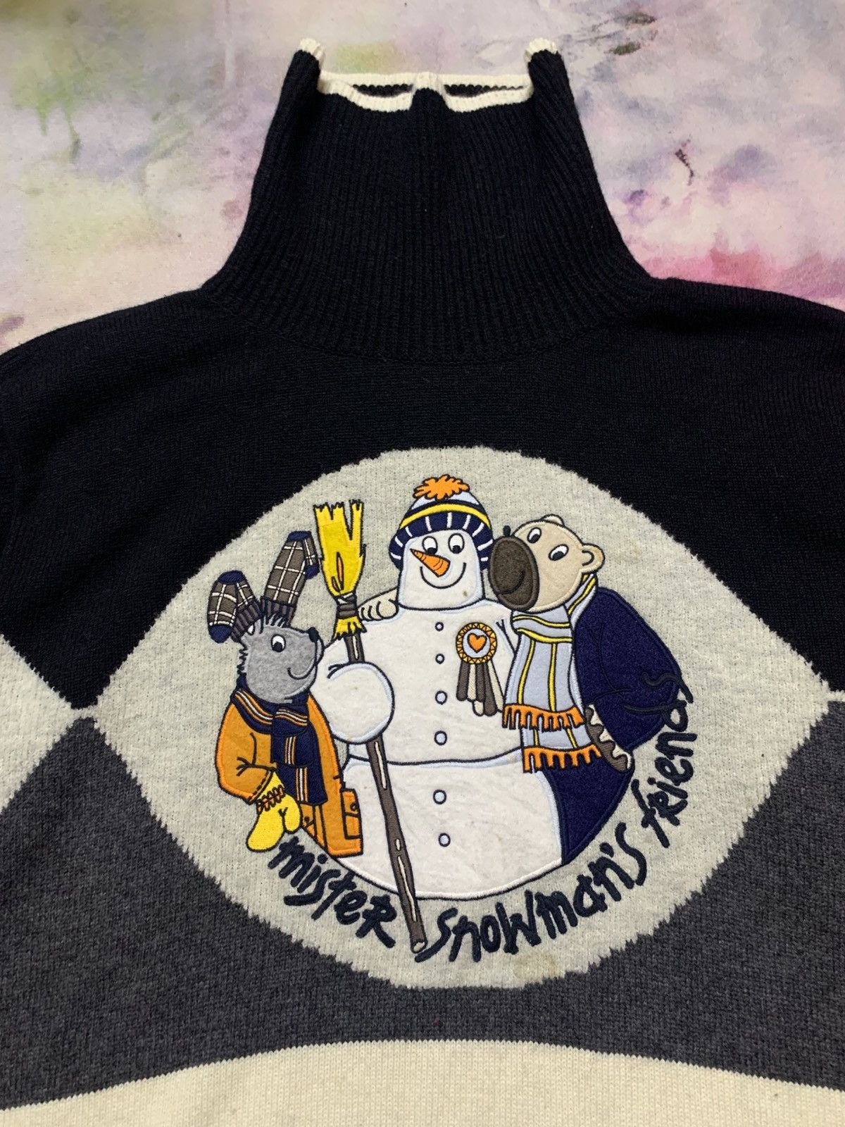 Jean Charles De Castelbajac Vintage Calstelbajac High Neck Knitwear Iceberg Size US M / EU 48-50 / 2 - 5 Thumbnail
