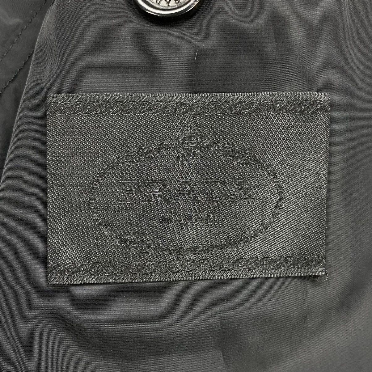 Prada Single Breasted Nylon Blazer Size 46L - 4 Thumbnail