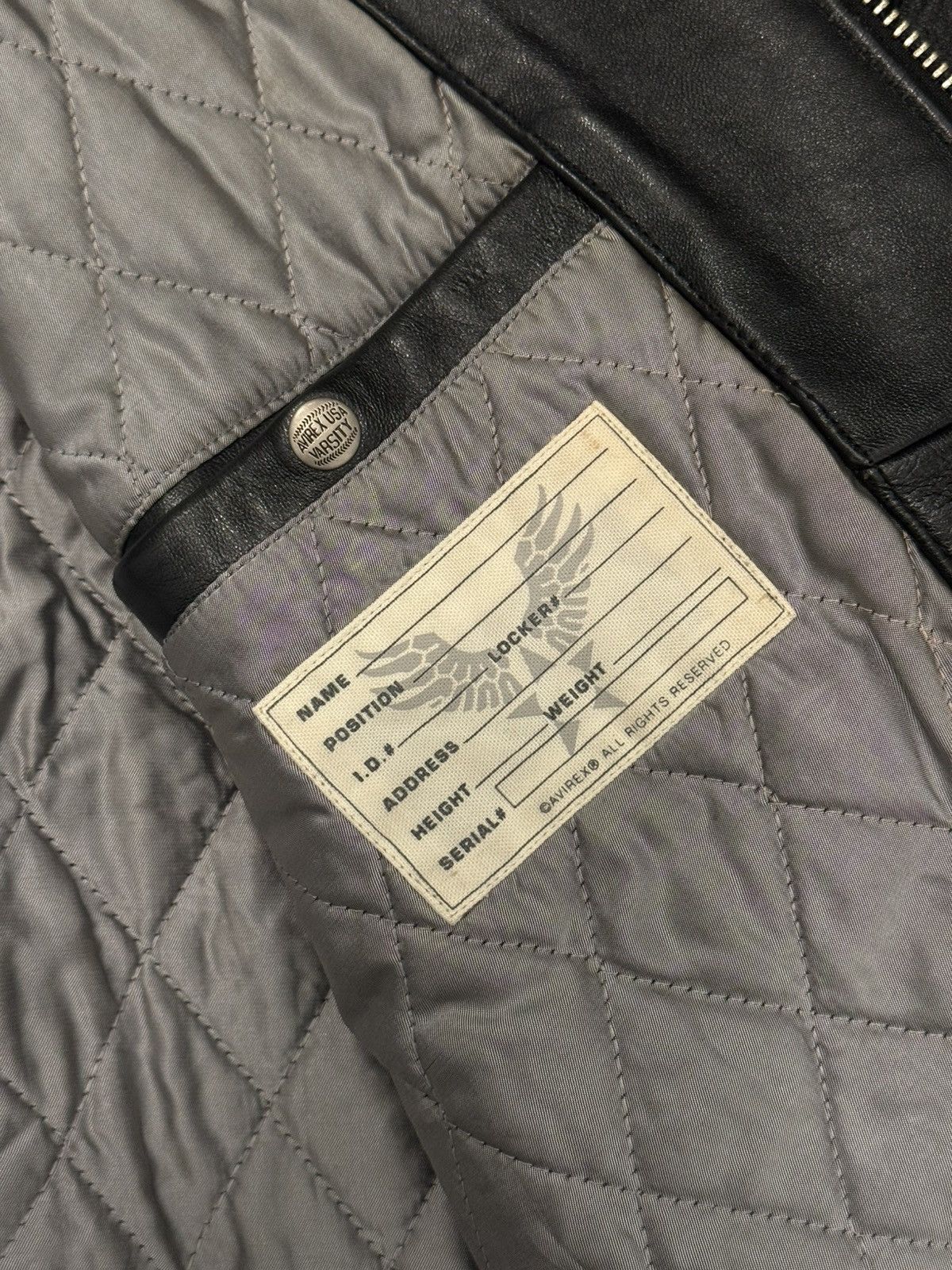 Avirex Avirex Leather Jacket in Black Size US XL / EU 56 / 4 - 7 Thumbnail
