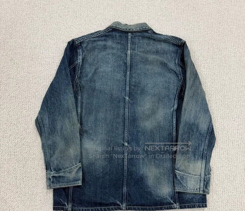 Neighborhood Neighborhood Distressed Washed Denim Jacket Size US M / EU 48-50 / 2 - 2 Thumbnail