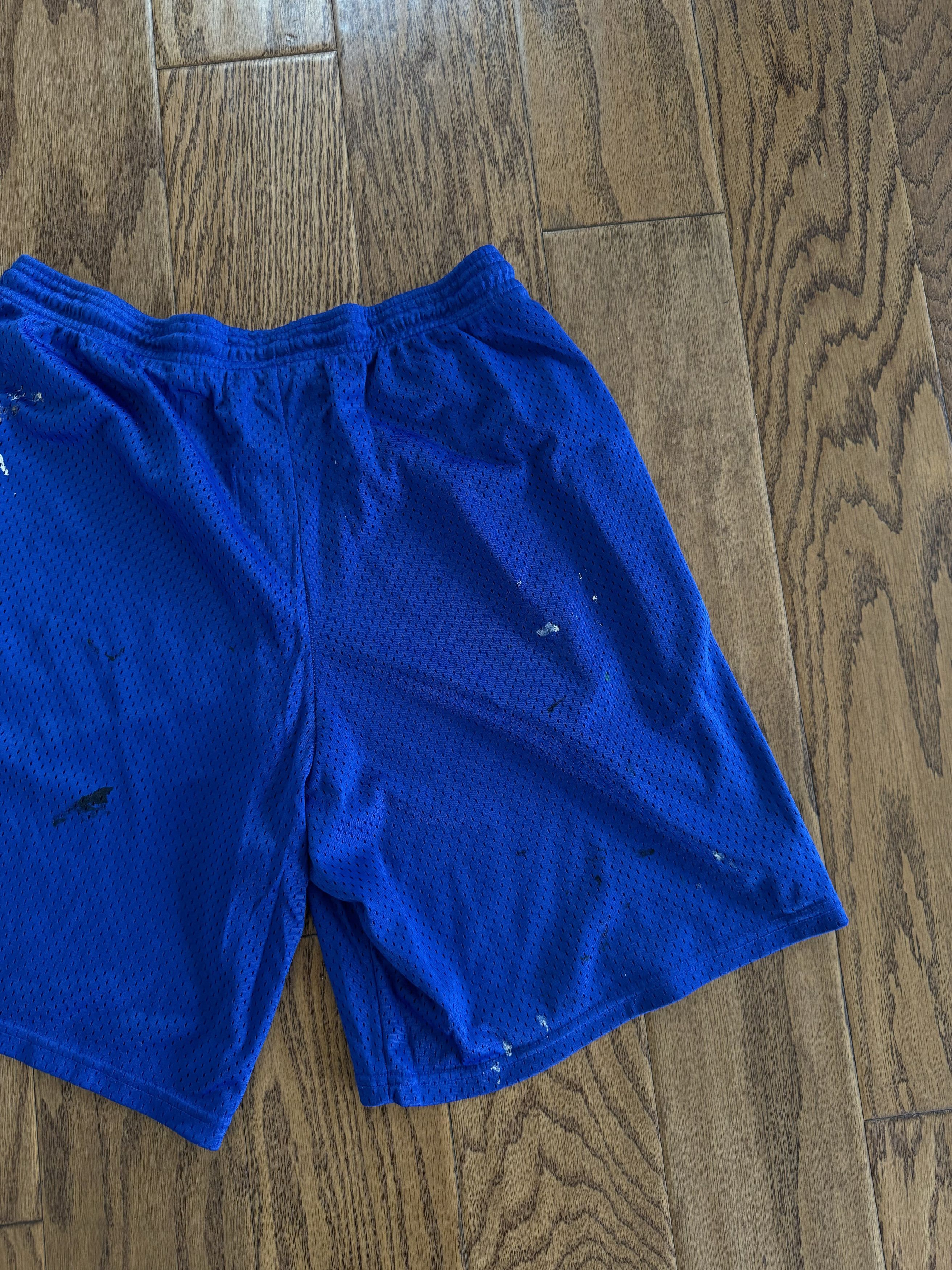 Gallery Dept. Blue Gallery Dept Mesh Shorts Paint Splatter Size US 32 / EU 48 - 6 Thumbnail