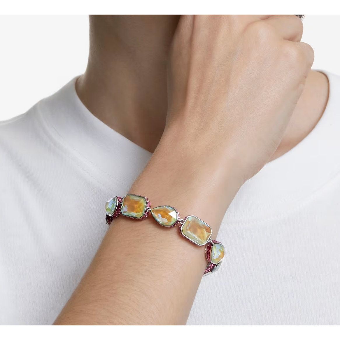 Swarovski Swarovski Orbita bracelet Magnetic closure Reversible Size ONE SIZE - 7 Thumbnail