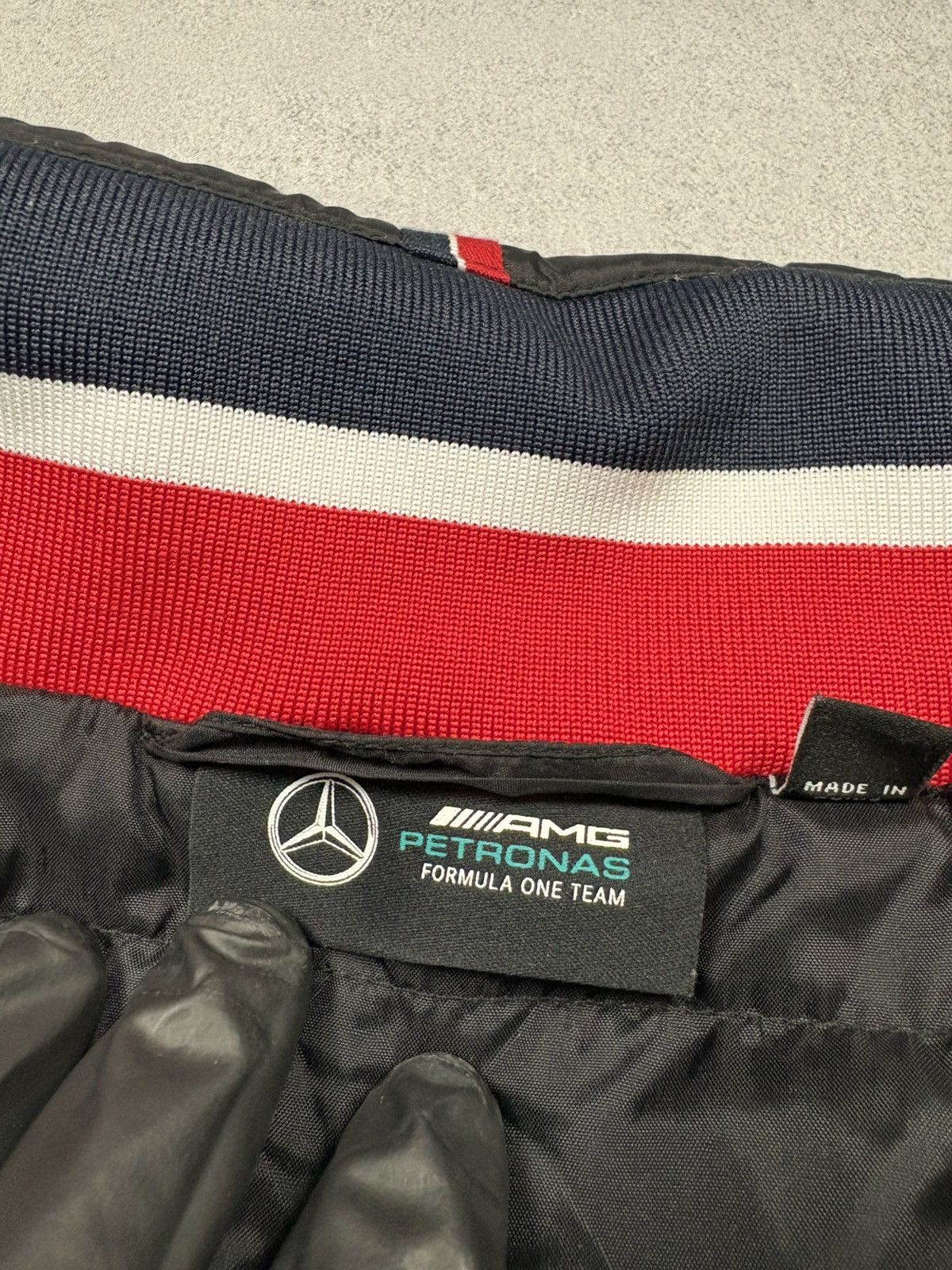 Mercedes-Benz Mercedes AMG Petronas F1 Team Jacket Black Sponsor Racing M Size US M / EU 48-50 / 2 - 16 Thumbnail