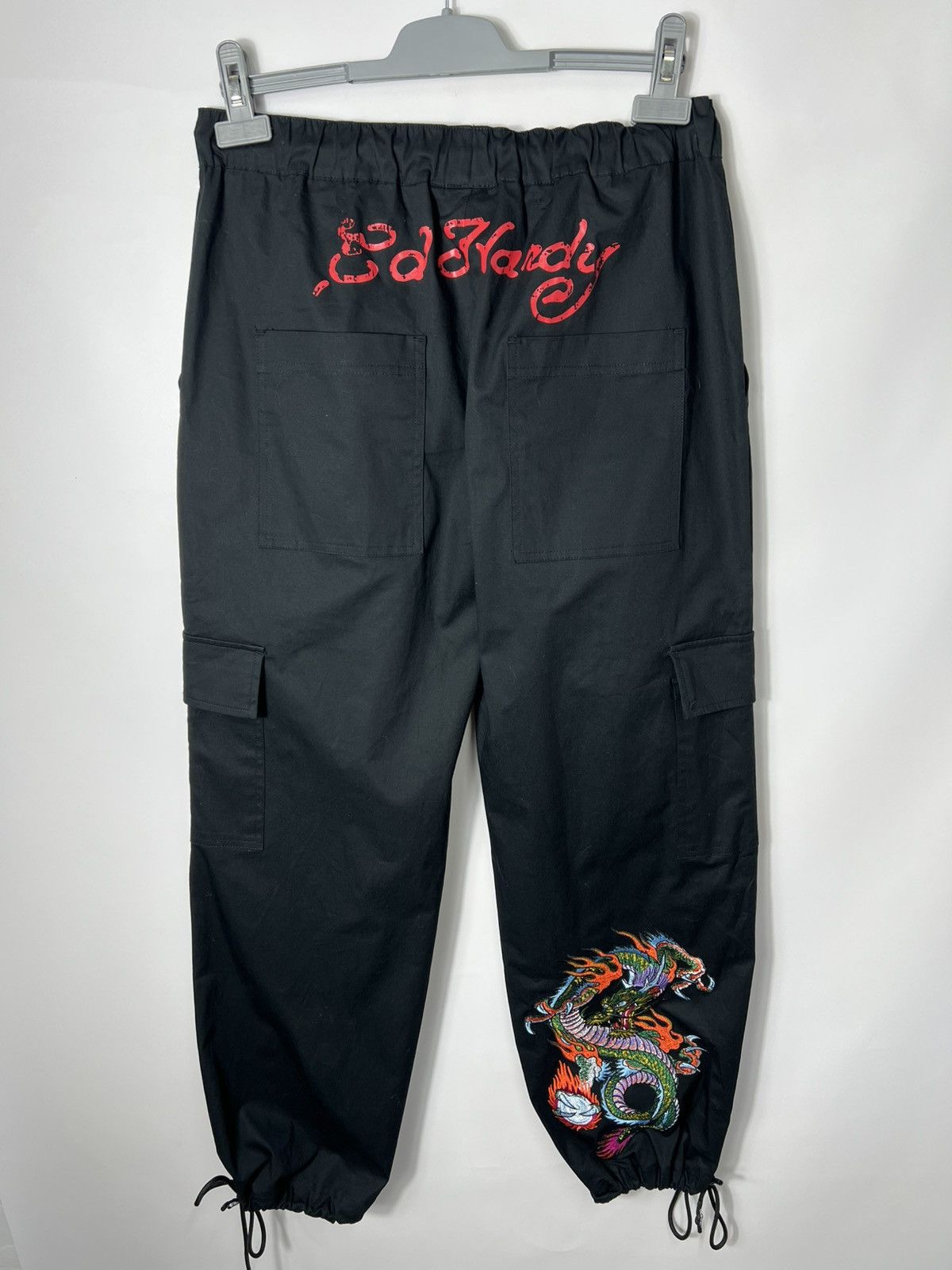 Ed Hardy Vintage Streetwear Y2k Ed Hardy Baggy Pants Dragon Big Logo Size US 30 / EU 46 - 11 Thumbnail