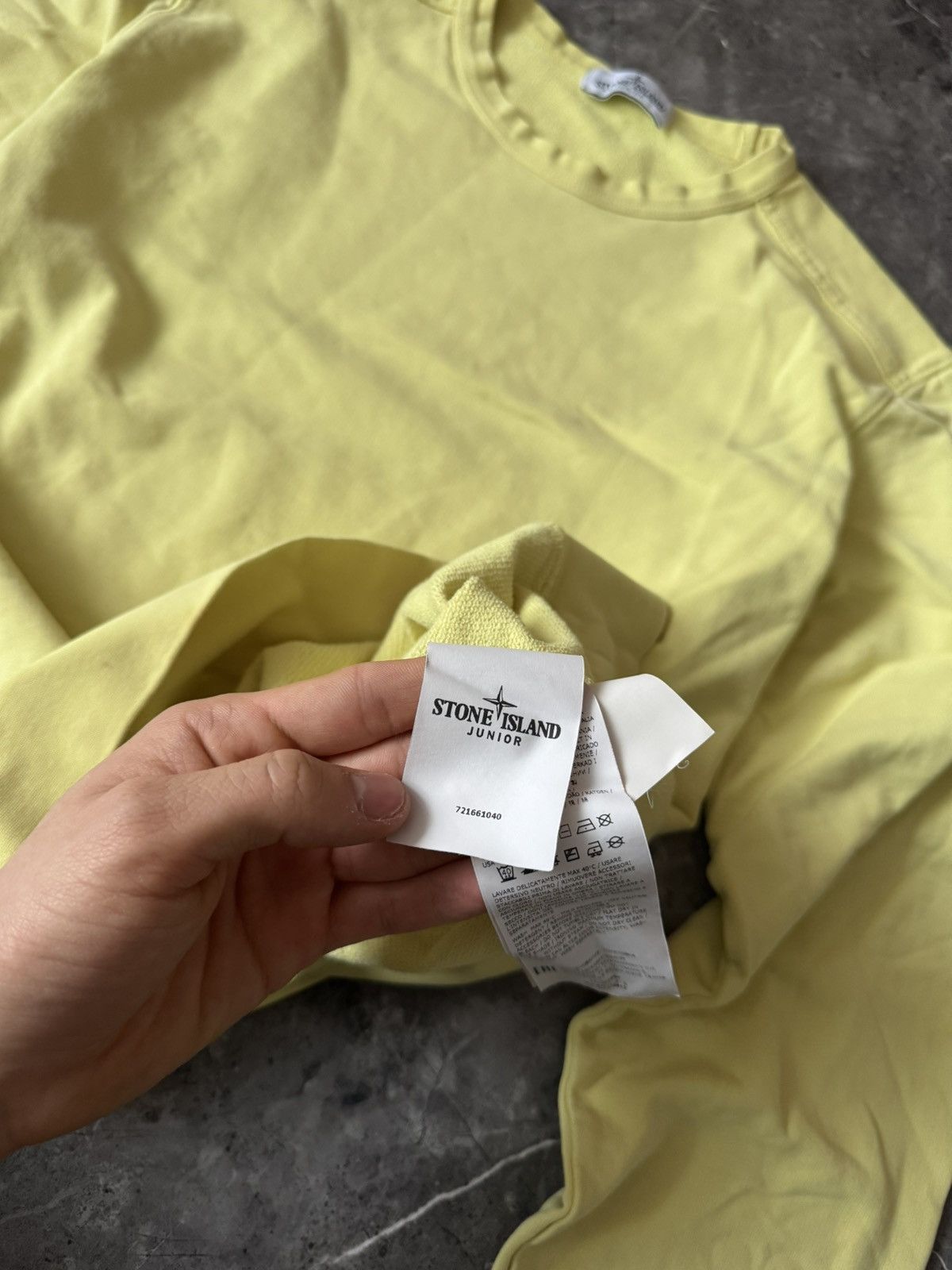 Stone Island Stone Island Junior Sweatshirt Luxury Casuals Massimo Osti S Size US S / EU 44-46 / 1 - 11 Thumbnail