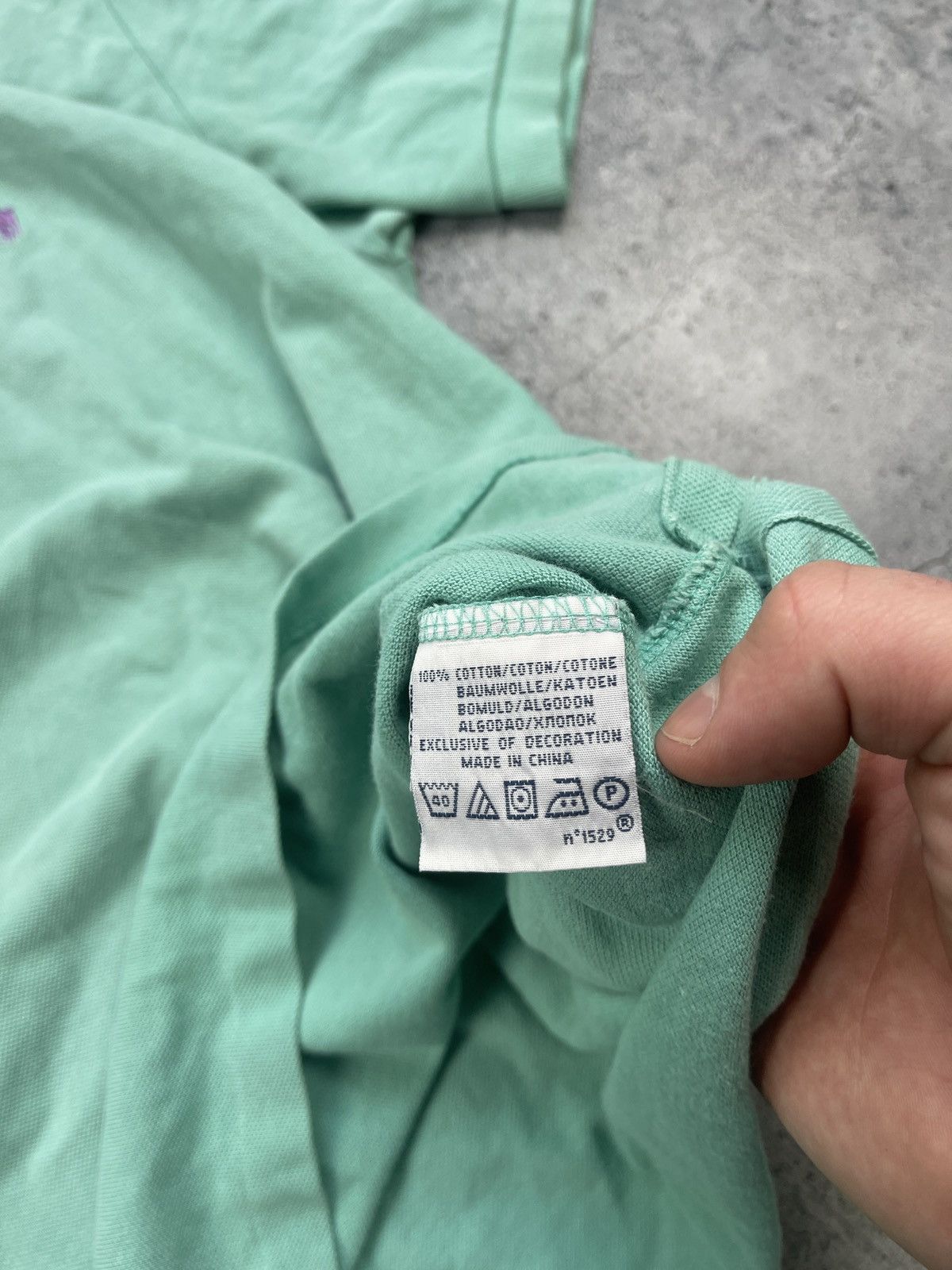 Polo Ralph Lauren × Vintage Polo Ralph Lauren emerald vintage t-shirt Size US S / EU 44-46 / 1 - 5 Thumbnail