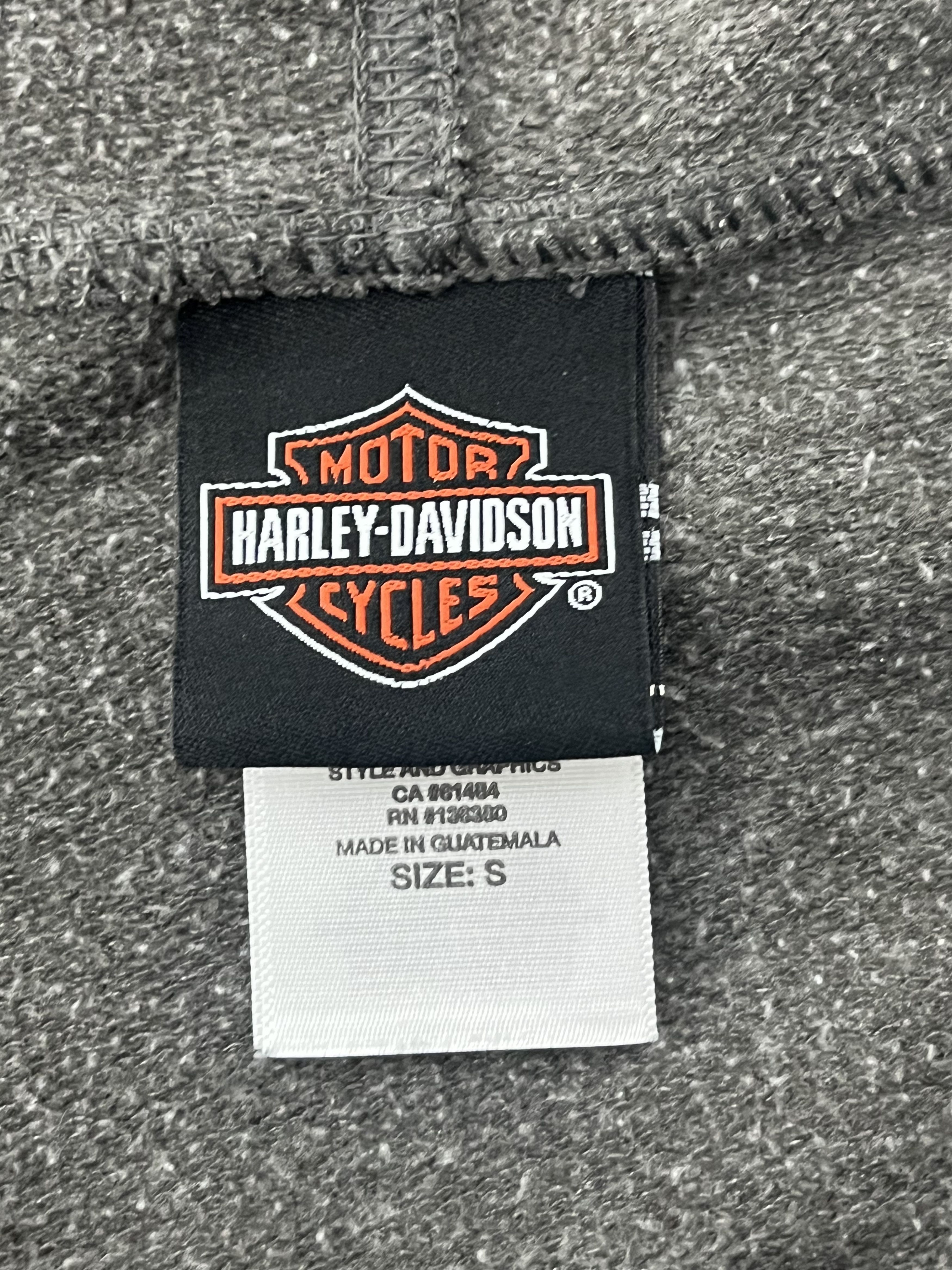 Harley Davidson Harley-Davidson Full Zip Hoodie Size Small Gray Size US S / EU 44-46 / 1 - 3 Thumbnail