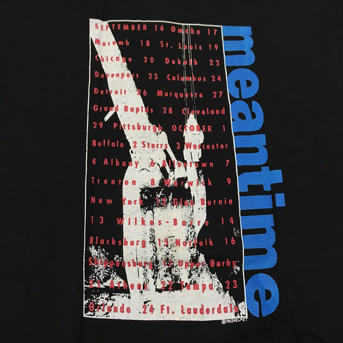 Band Tees × Vintage Vintage Helmet 1992 Size US L / EU 52-54 / 3 - 6 Thumbnail