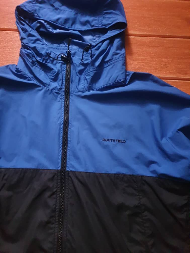 Japanese Brand Southfield 2 colour windbreaker hoodie jacket Size US M / EU 48-50 / 2 - 4 Thumbnail