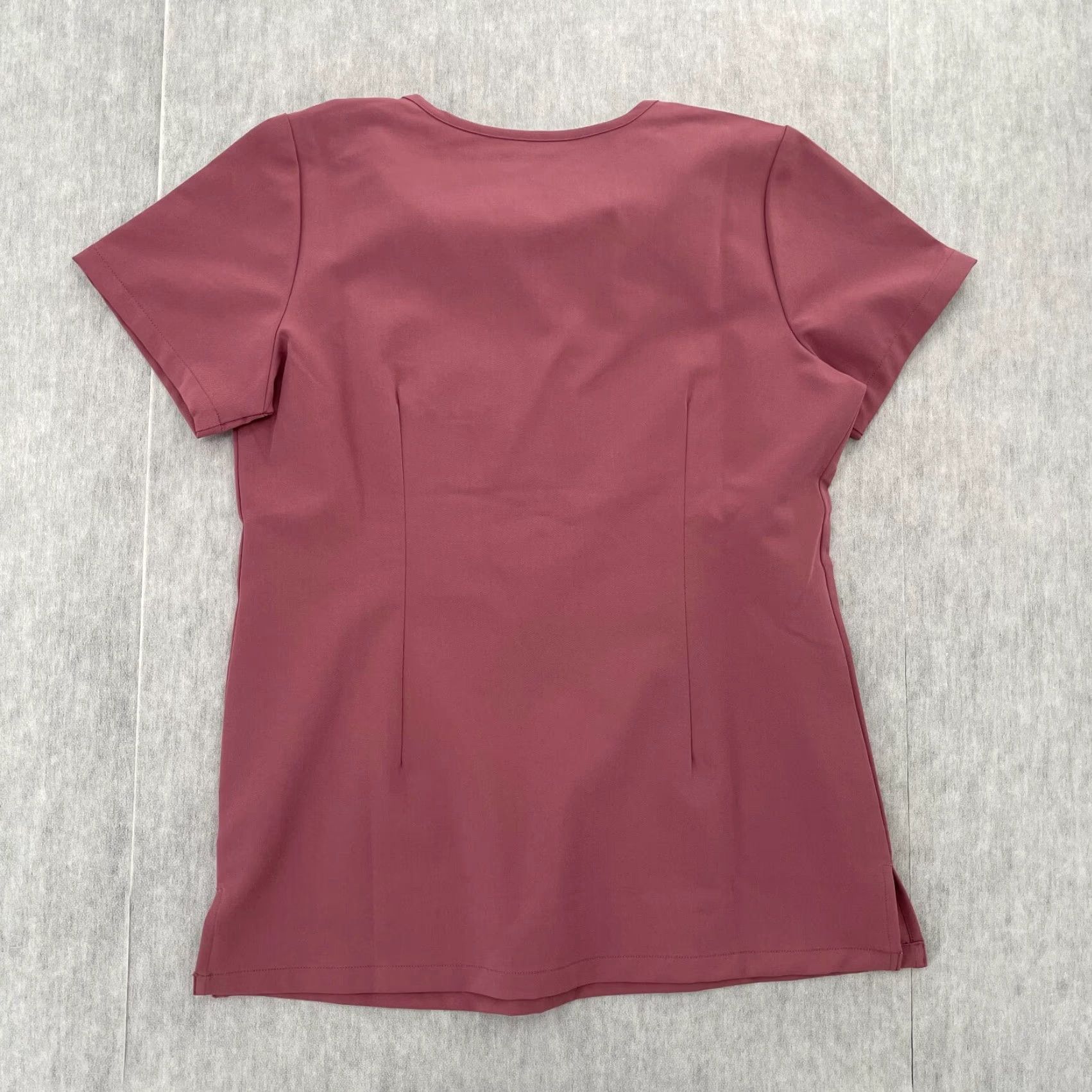 Pinko Mandala Scrubs Shirt Womens XXS Mauve Pink One Pocket Top Ladies 2XS NEW Size XXS / US 00 / IT 34 - 2 Thumbnail
