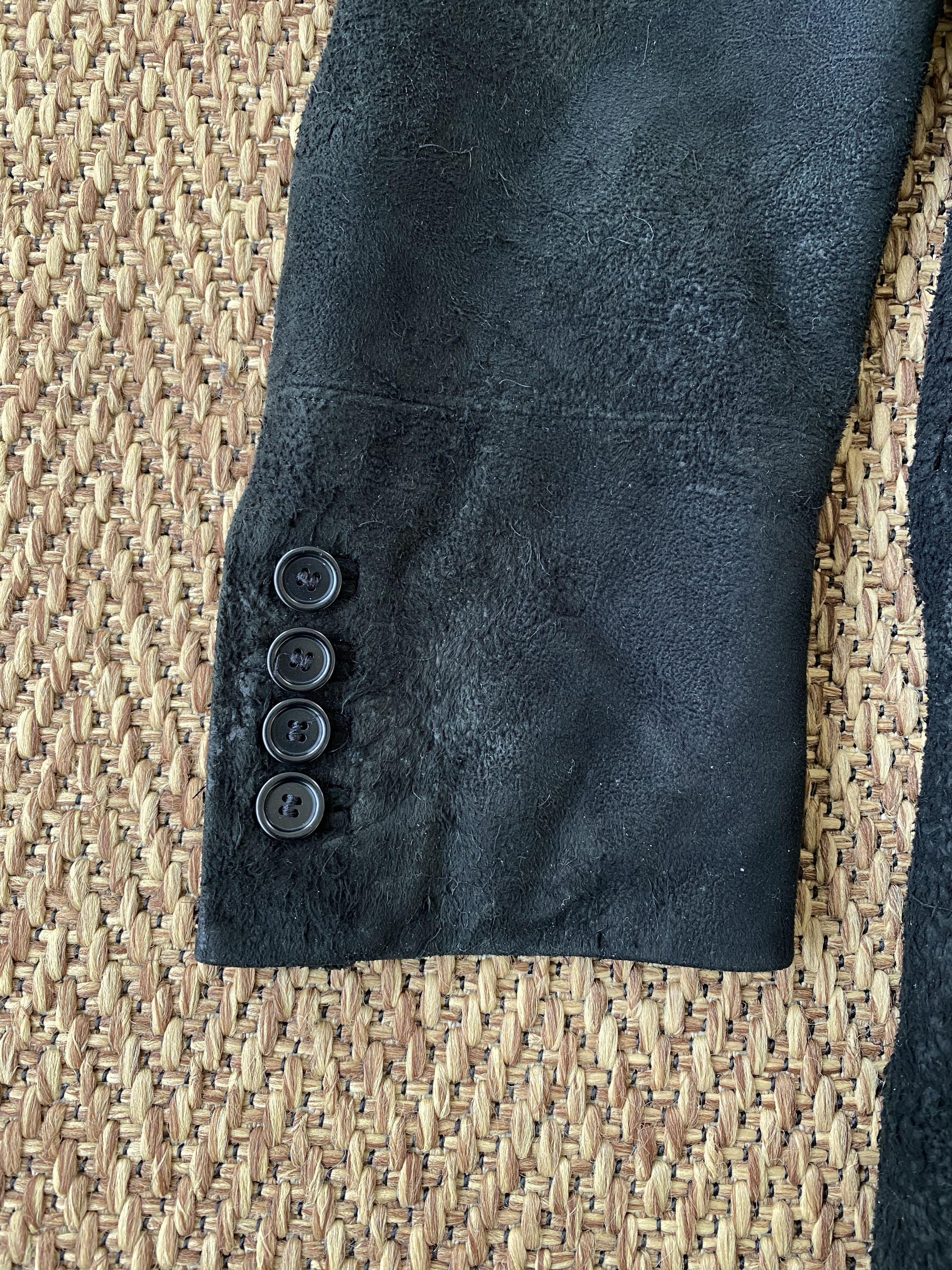 Helmut Lang FW01 Blistered Leather Blazer Size US M / EU 48-50 / 2 - 7 Thumbnail