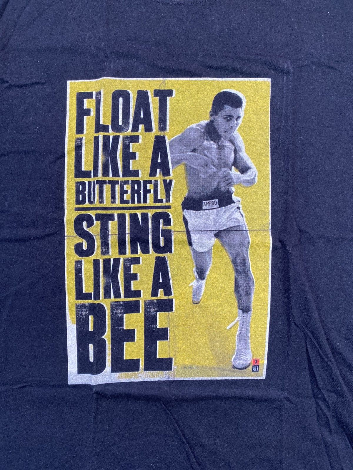 Designer Mohamed Ali Black Men’s T-shirt With Big Centre Logo Large Size US L / EU 52-54 / 3 - 4 Thumbnail