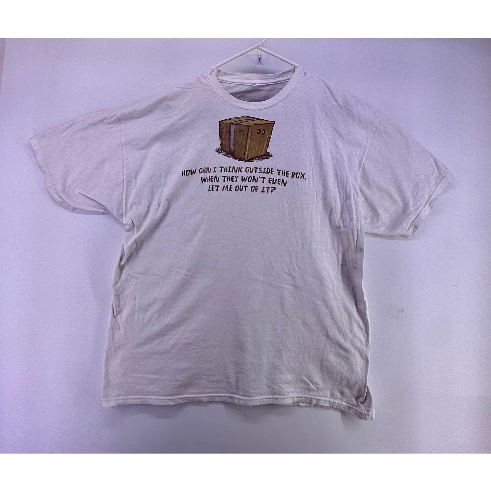& Other Stories How Can I Think Out Of The Box…? White Tshirt Size 2XL Size US XXL / EU 58 / 5 - 2 Thumbnail