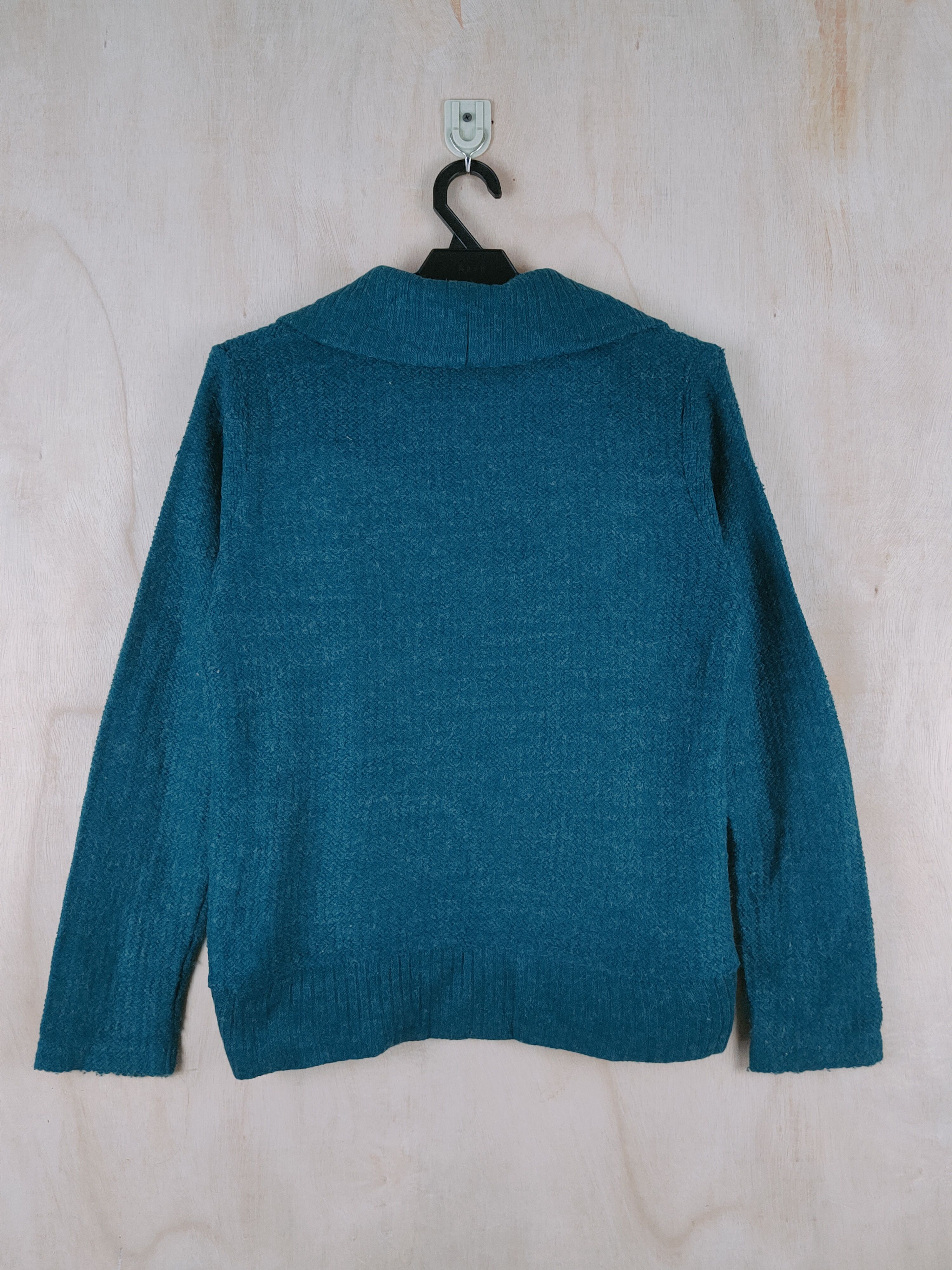 Japanese Brand Uniqlo Emerald Knitwear Cardigan #S2483 Size M / US 6-8 / IT 42-44 - 7 Thumbnail