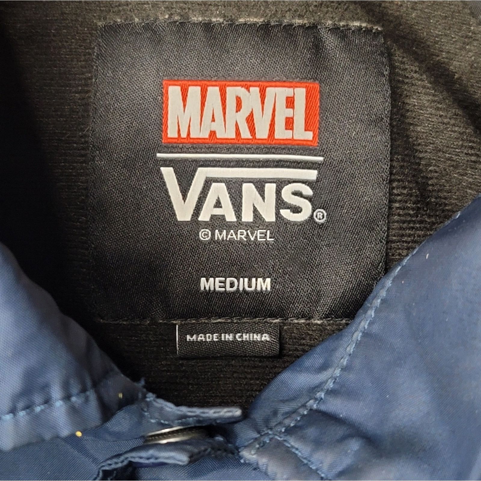 Vans VANS x Disney Marvel Black Panther Coaches Jacket Size US M / EU 48-50 / 2 - 7 Thumbnail