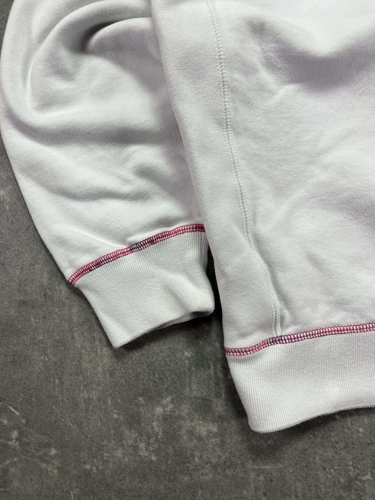 Ecko Unltd. 00s Ecko Unlimited Painted Logo Baggy Zip Hoodie XL White Size US XXL / EU 58 / 5 - 11 Thumbnail