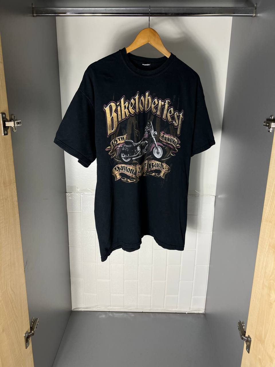 Harley Davidson VINTAGE HARLEY DAVIDSON MOTORCYCLE RETRO T-SHIRT Y2K 90s USA Size US L / EU 52-54 / 3 - 4 Thumbnail