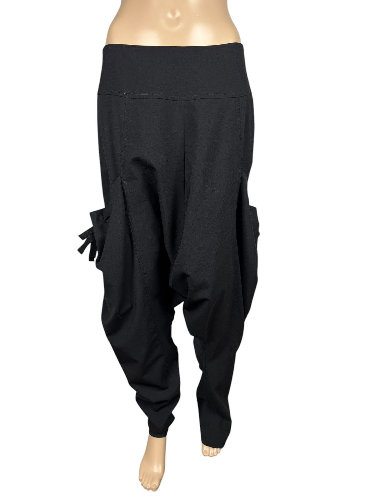 Sarah Pacini Sarah Pacini Wool-Nylon Pants Avant Garde size 1 Size 24" / US 00 / IT 34 - 2 Thumbnail