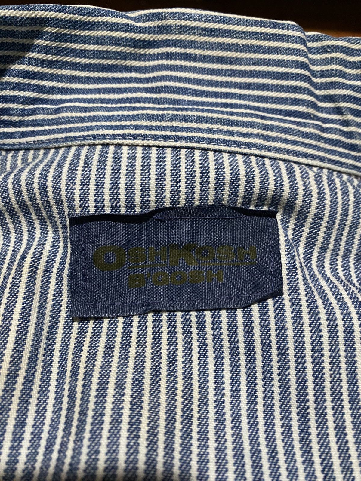Oshkosh Oshkosh B’gosh Railway Stripes Hickory Workwear Jacket Size US XL / EU 56 / 4 - 10 Thumbnail