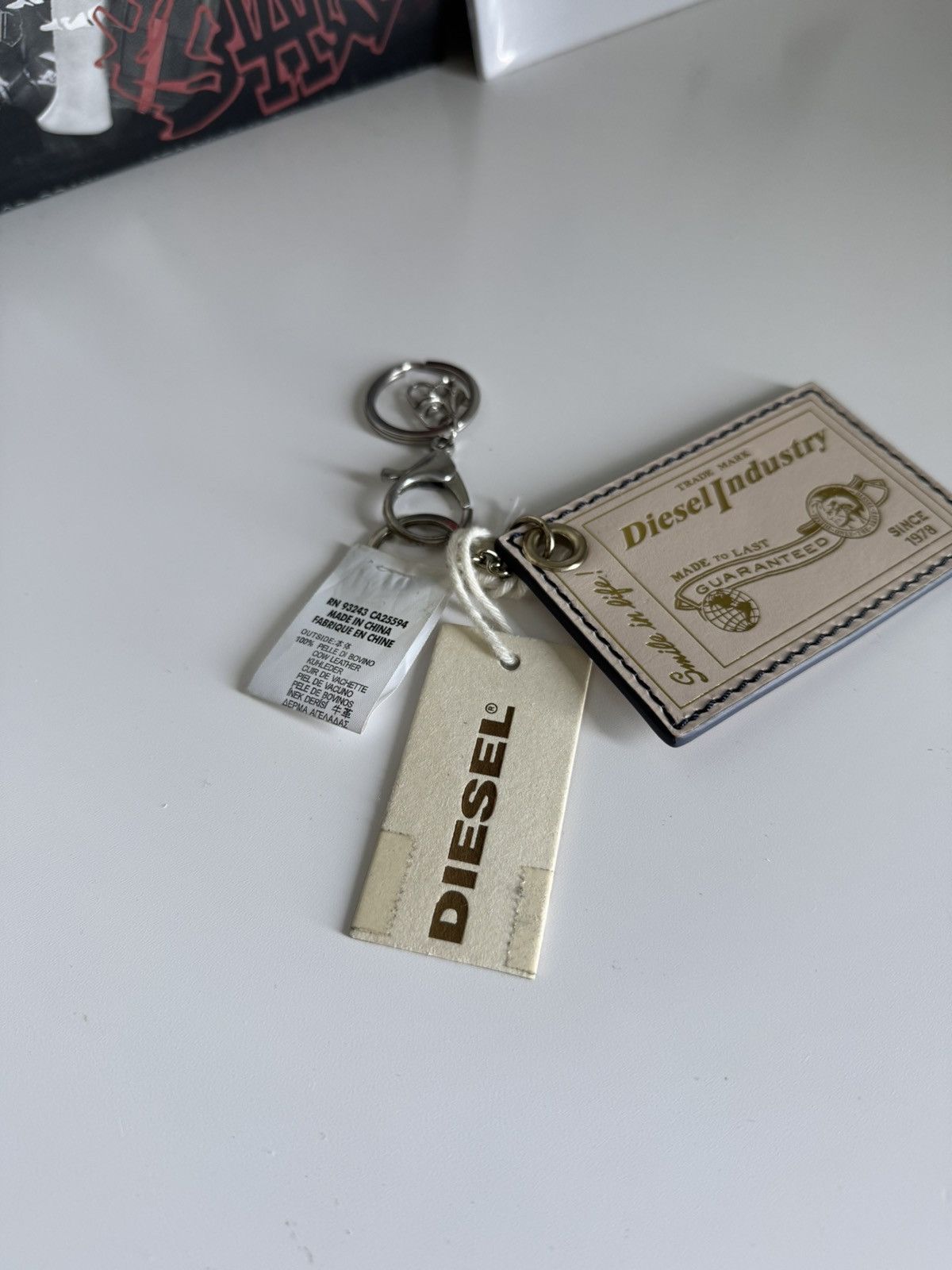 Designer × Diesel BNWT Diesel keychain streetwear y2k style accessories Size ONE SIZE - 3 Thumbnail