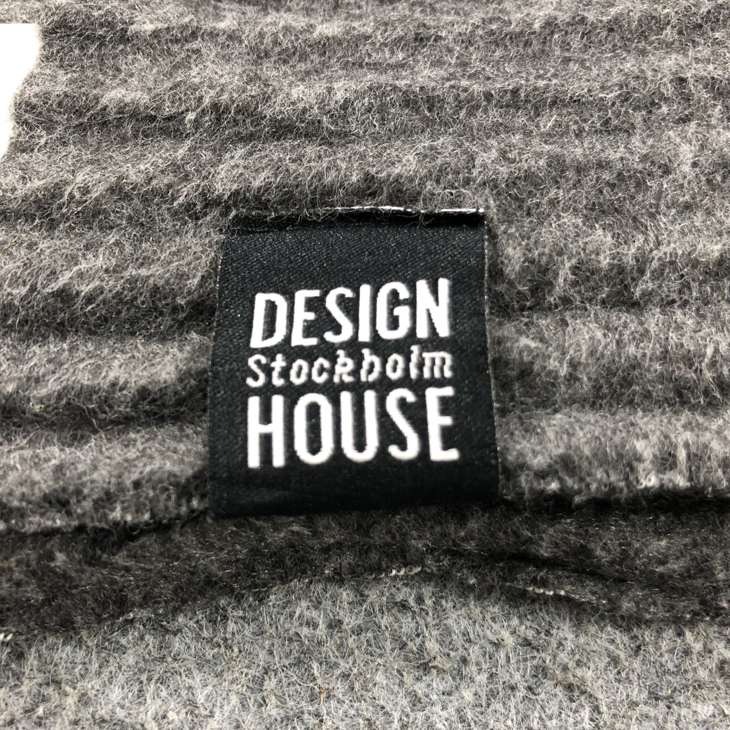 Vintage Stockholm House Grey Pleated Scarf Muffler V962 Size ONE SIZE - 4 Thumbnail
