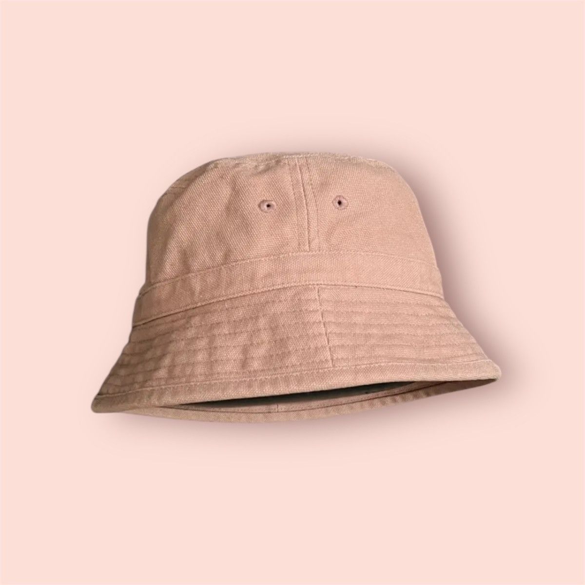 Issey Miyake VINTAGE IY BASICS ISSEY MIYAKE RED DENIM BUCKET HAT JAPAN Size ONE SIZE - 11 Thumbnail