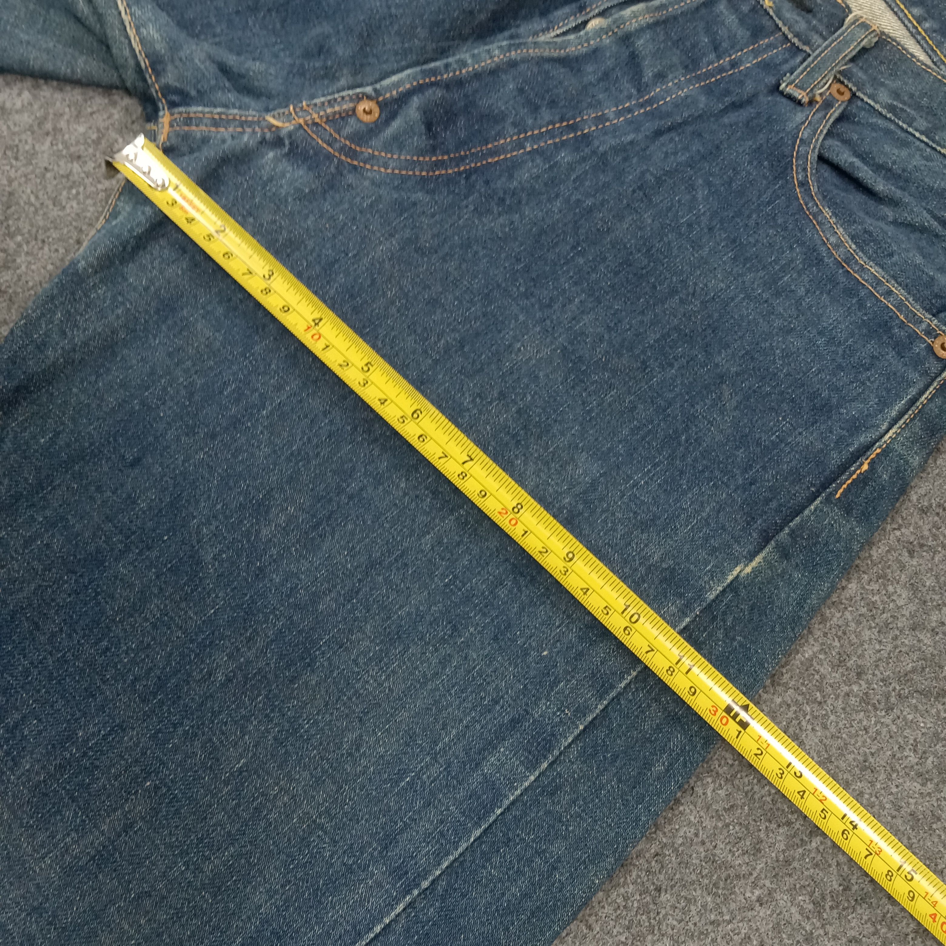Evisu EVIS Japanese Selvedge Custom Diacock Jeans C280N32 Size US 29 - 11 Thumbnail